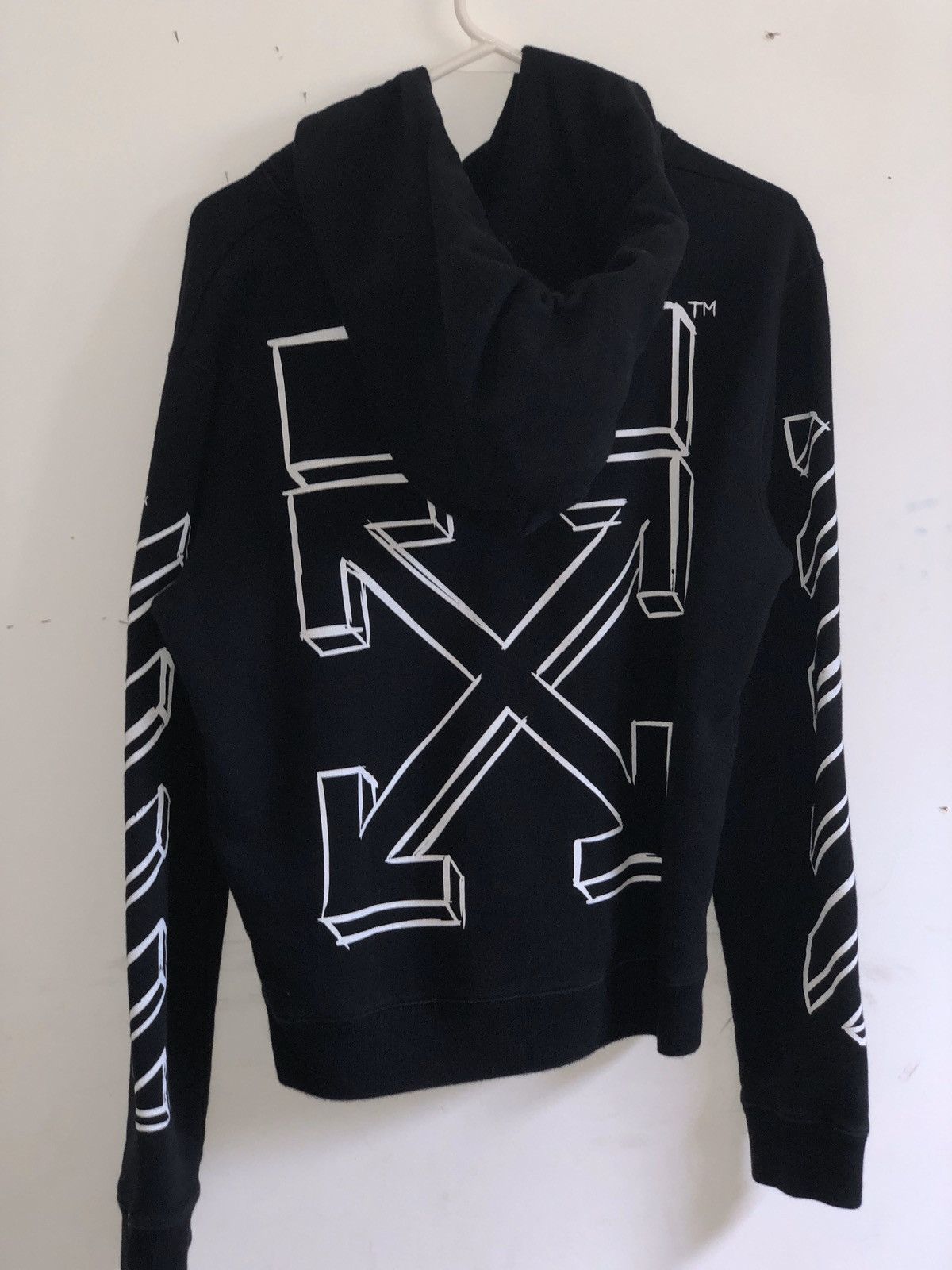 Off-White Off-White Marker Arrows Hoodie Size US S / EU 44-46 / 1 - 1 Preview