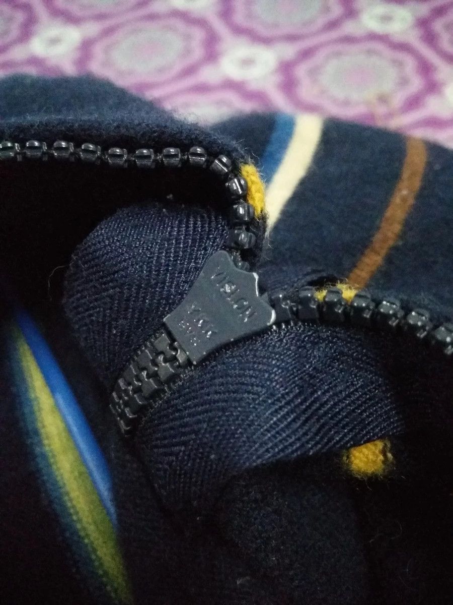 Burberry × Burberry Prorsum × Japanese Brand Burberry Blue Label Hooded Sweater Stripe Design Size US M / EU 48-50 / 2 - 2 Thumbnail