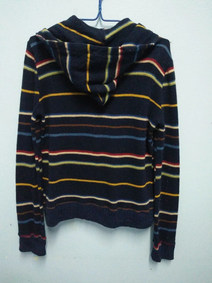 Burberry × Burberry Prorsum × Japanese Brand Burberry Blue Label Hooded Sweater Stripe Design Size US M / EU 48-50 / 2 - 8 Thumbnail