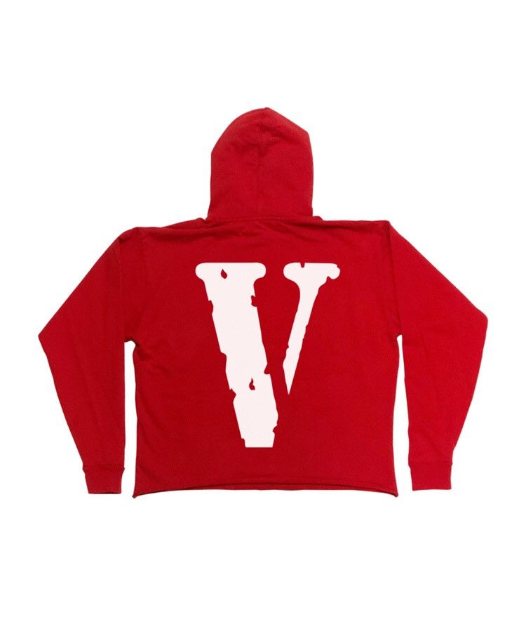 Vlone *Playboi Carti Red ATL Staple Hoodie Size US XXL / EU 58 / 5 - 2 Thumbnail