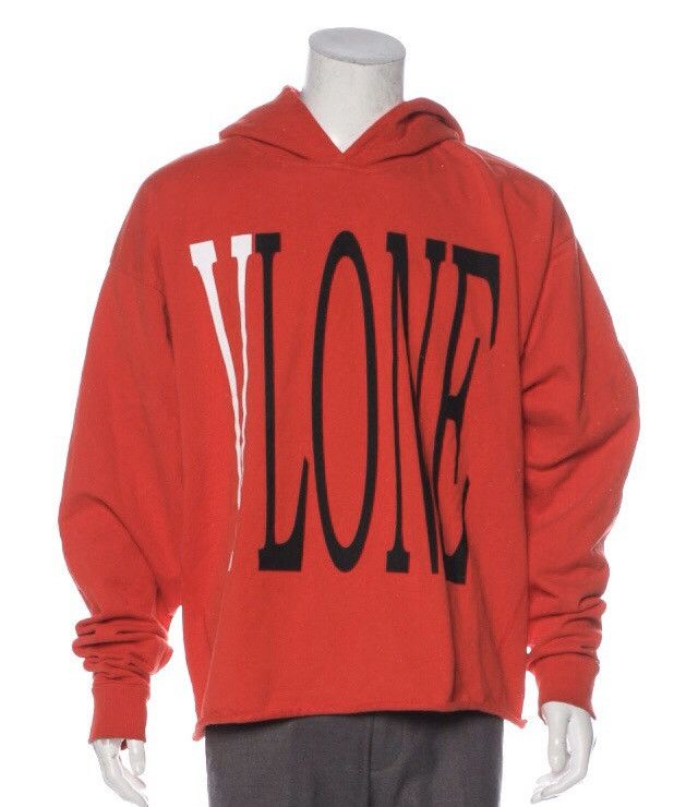 Vlone *Playboi Carti Red ATL Staple Hoodie Size US XXL / EU 58 / 5 - 4 Thumbnail