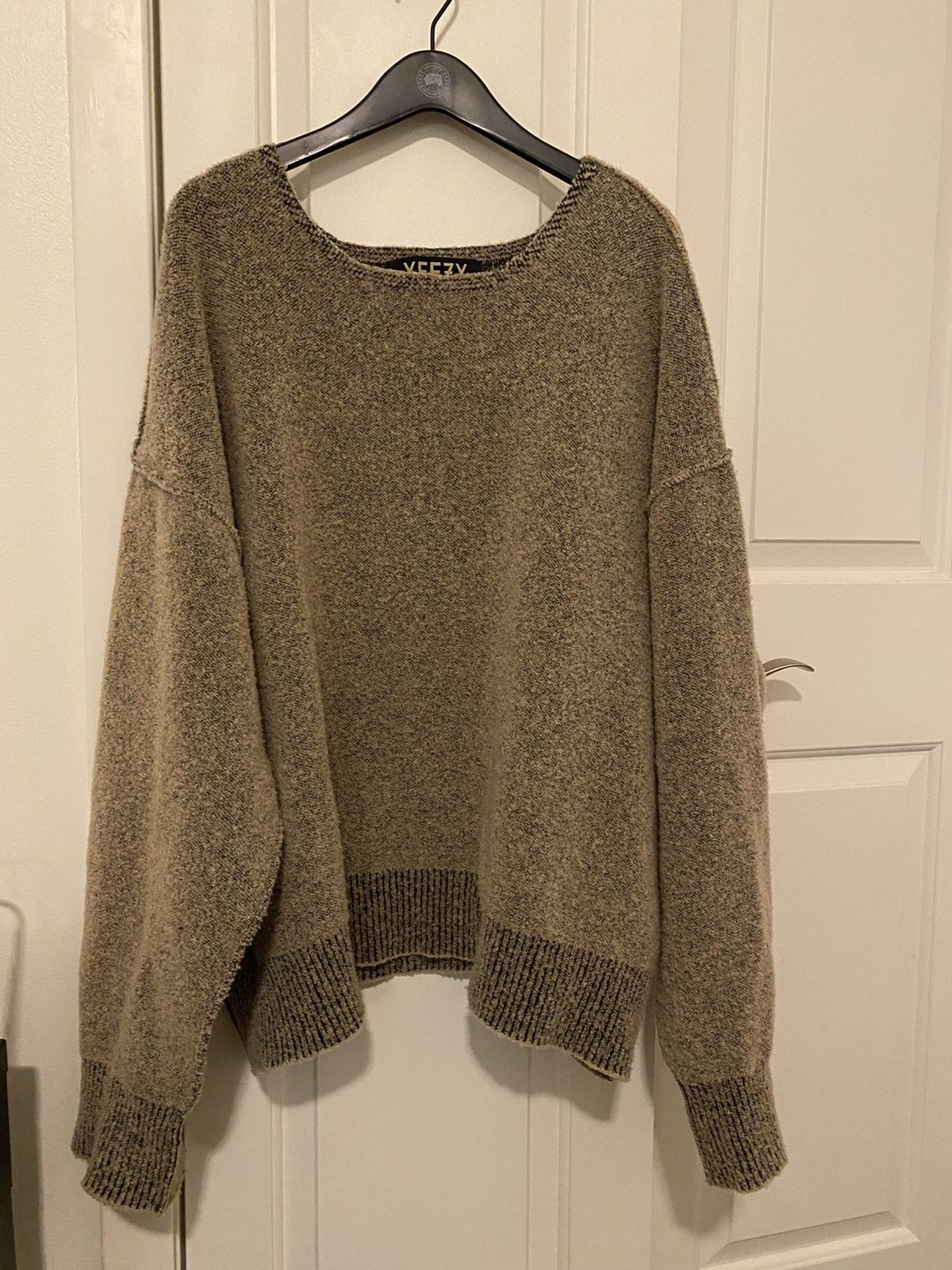 Kanye West × Yeezy Yeezy Season 1 Rib Knit Boucle Sweater | Grailed