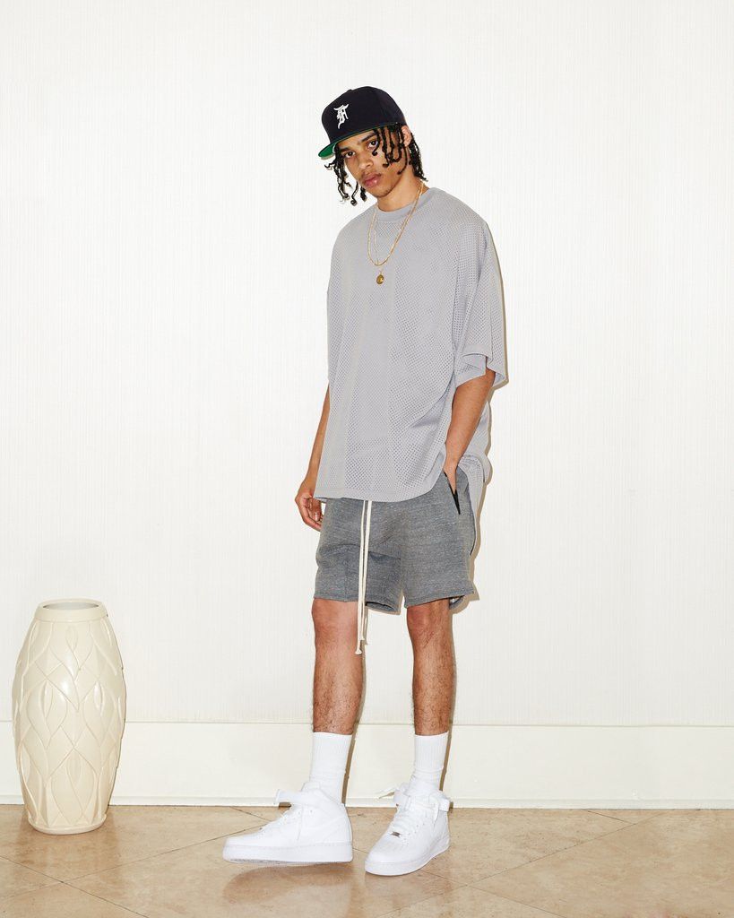 Fear of God Fifth Collection Mesh Oversized Tee | Grailed