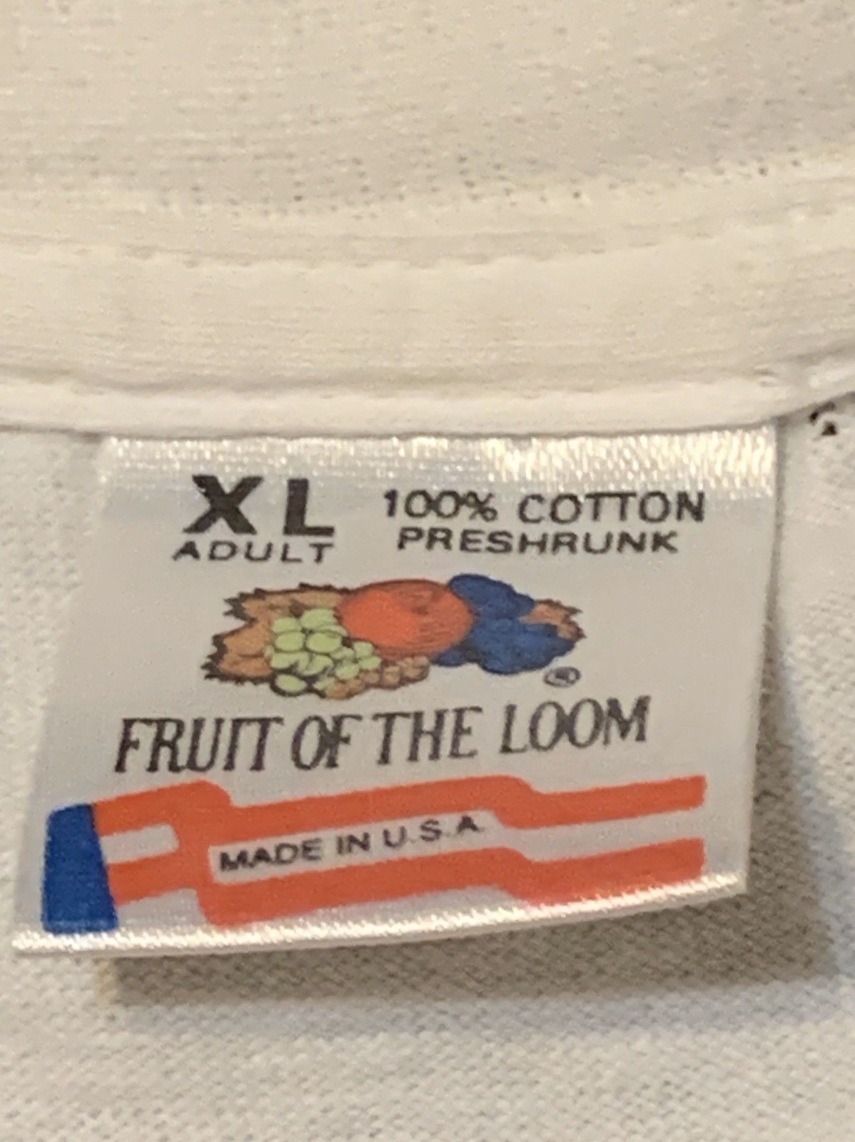 Fruit Of The Loom 1993 Bulls World Champs Caricature Tee Size US XL / EU 56 / 4 - 6 Thumbnail