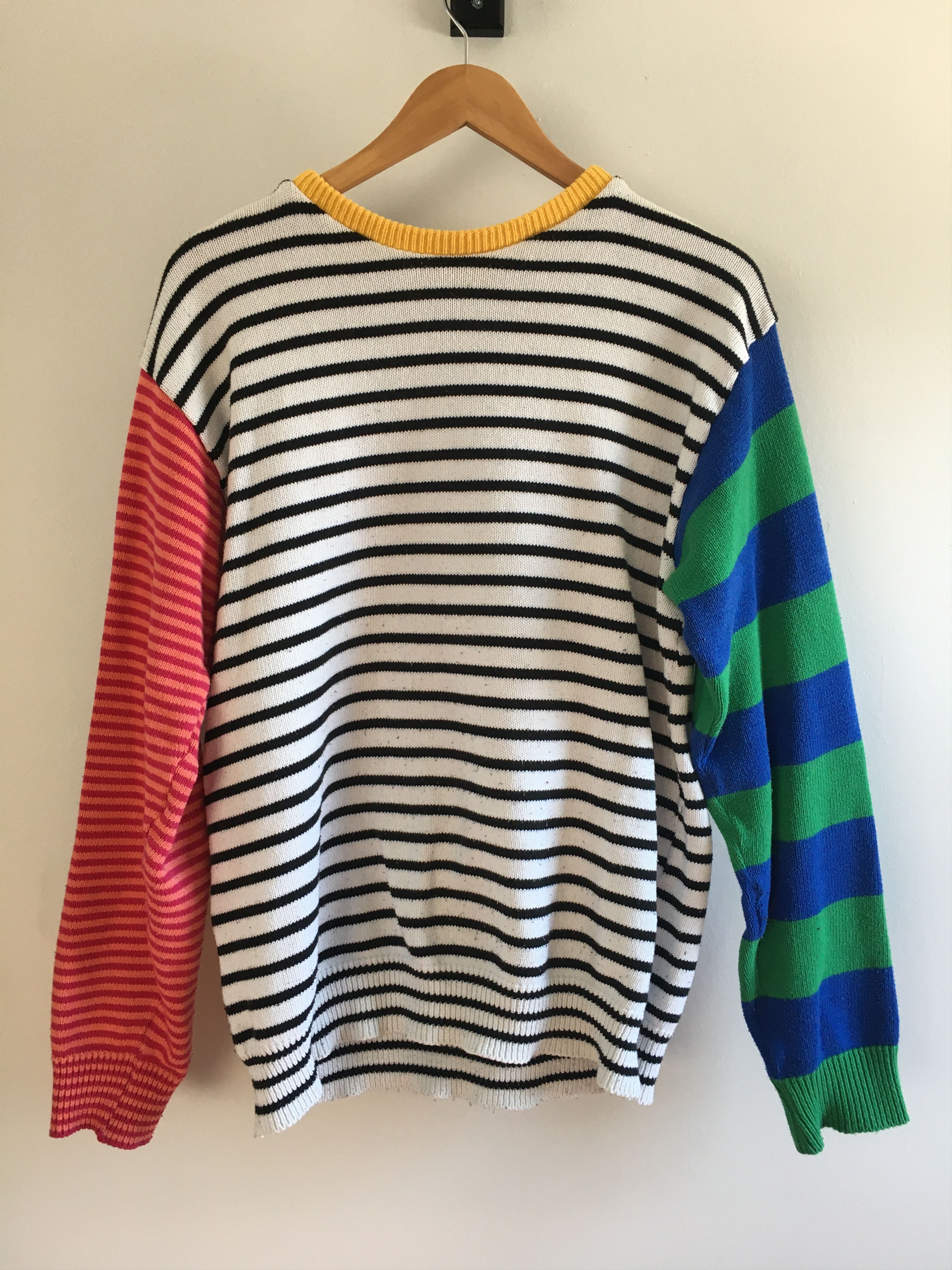 American apparel sales striped sweater