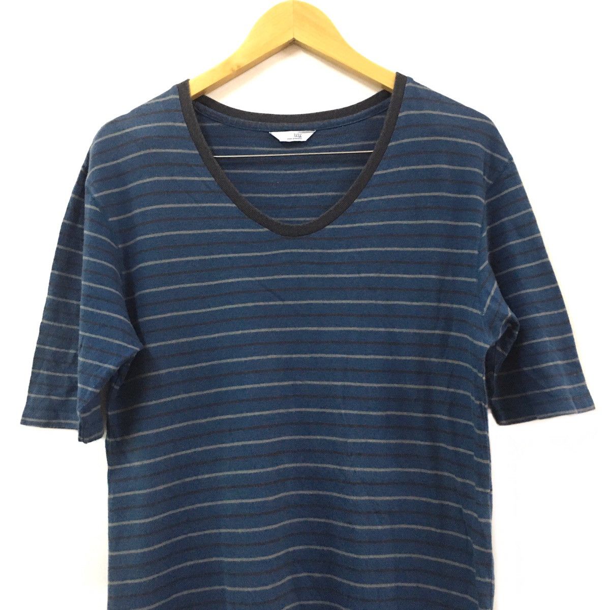 Undercover × Uniqlo Uniqlo Undercover UU Striped Elongated T-Shirt Women Size US M / EU 48-50 / 2 - 2 Thumbnail