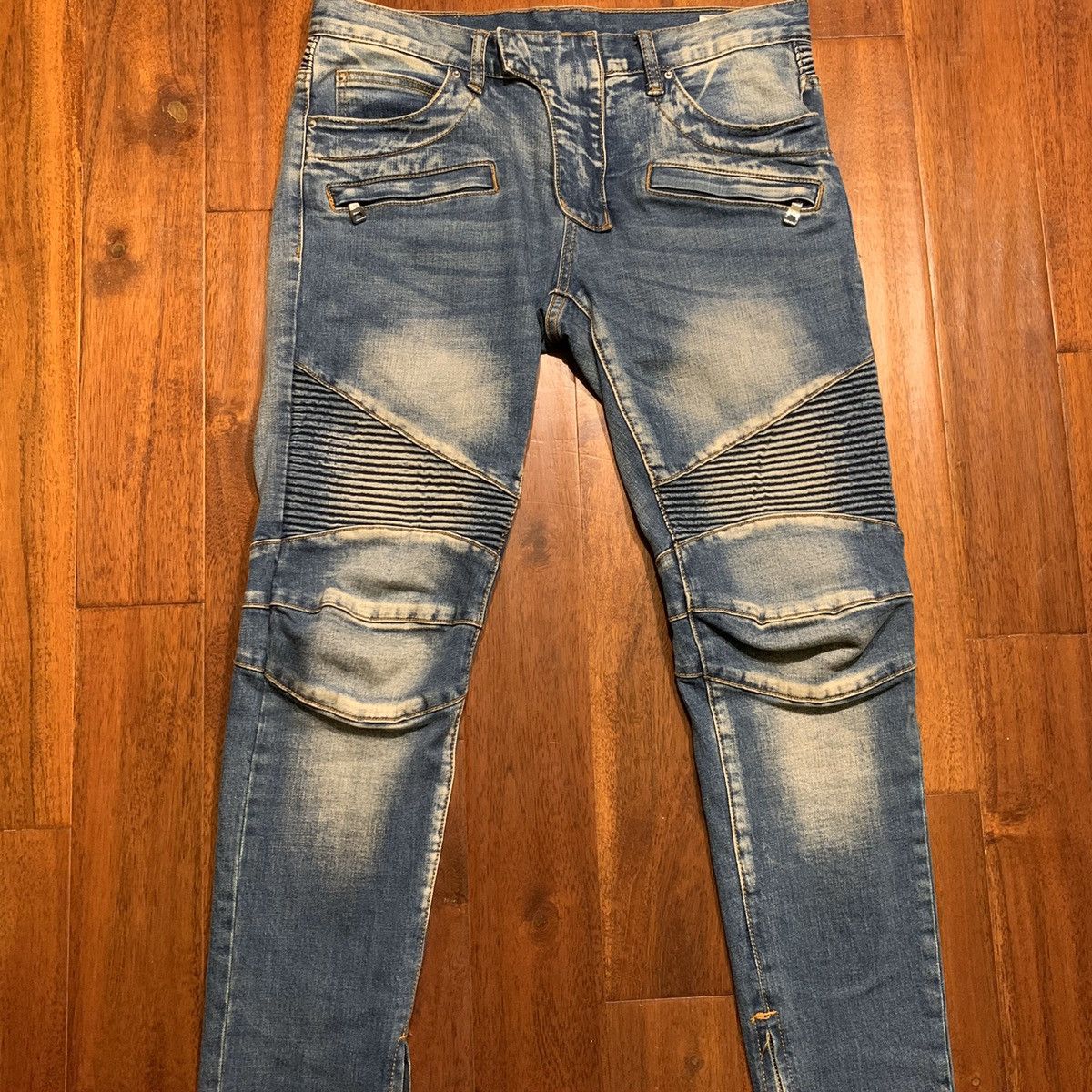 MNML 🔥Mnml🔥biker denim size 30 Size US 30 / EU 46 - 2 Thumbnail