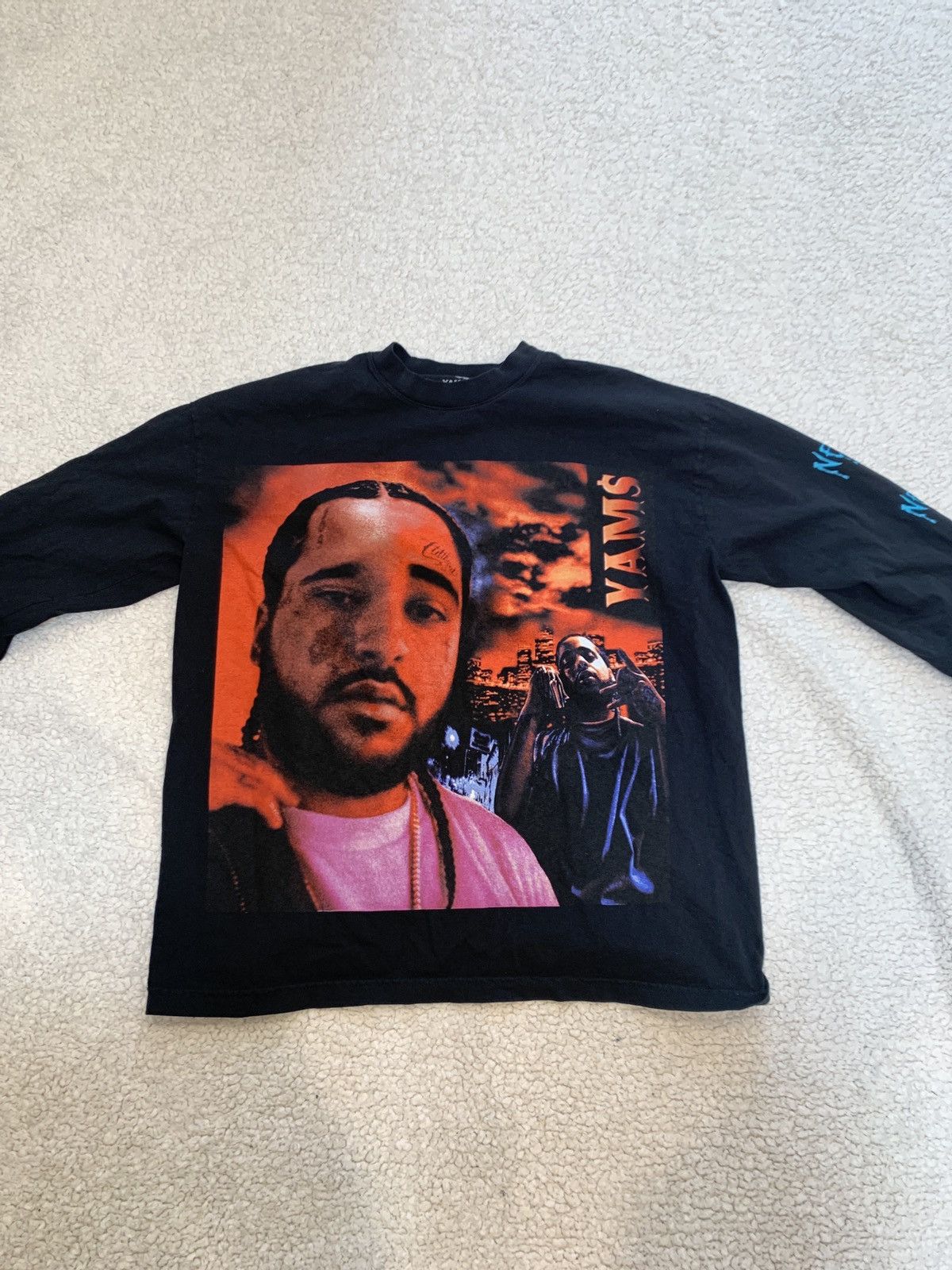 AWGE YAMS WAVY BONE TEE XL