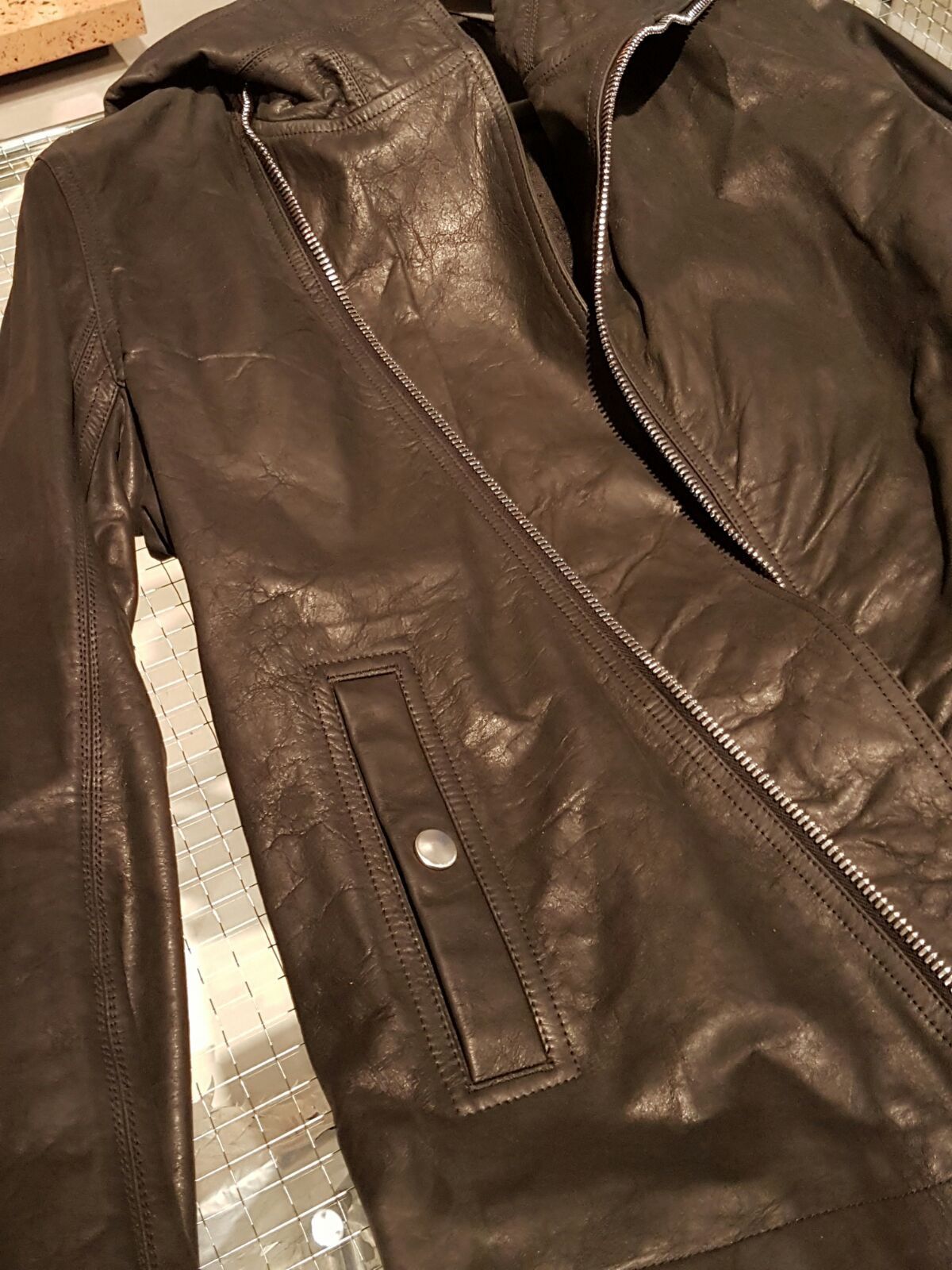 Bullet Nubuck Leather Jacket