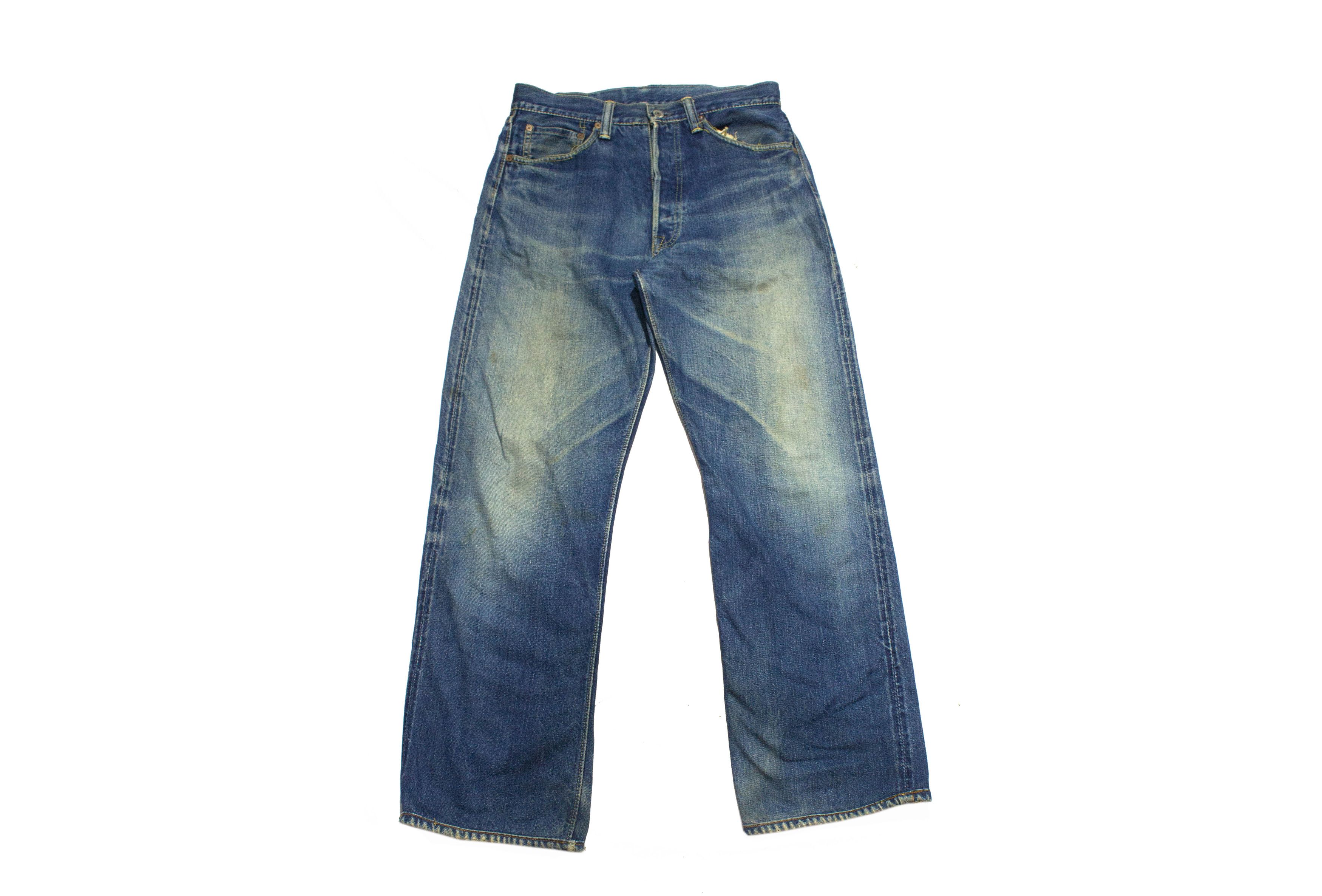 Warehouse Japan Vintage Denim Pants Genus Tab Selvedge WORN