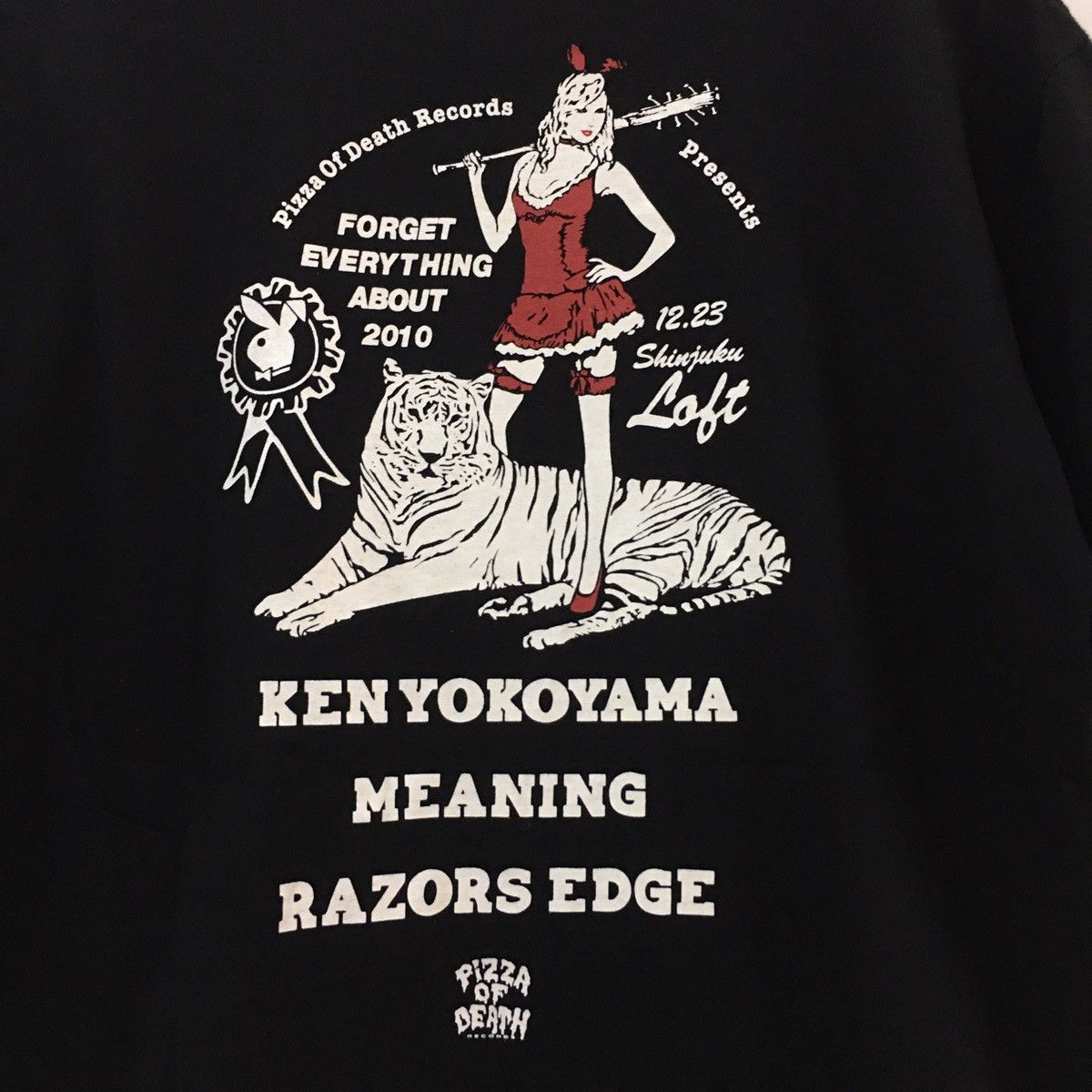 Band Tees Pizza of Death Ken Yokoyama Japanese Punk Rock Gigs Tee Size US L / EU 52-54 / 3 - 7 Thumbnail