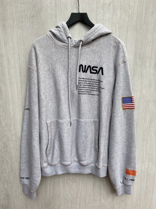 Heron preston cheap nasa hoodie grailed