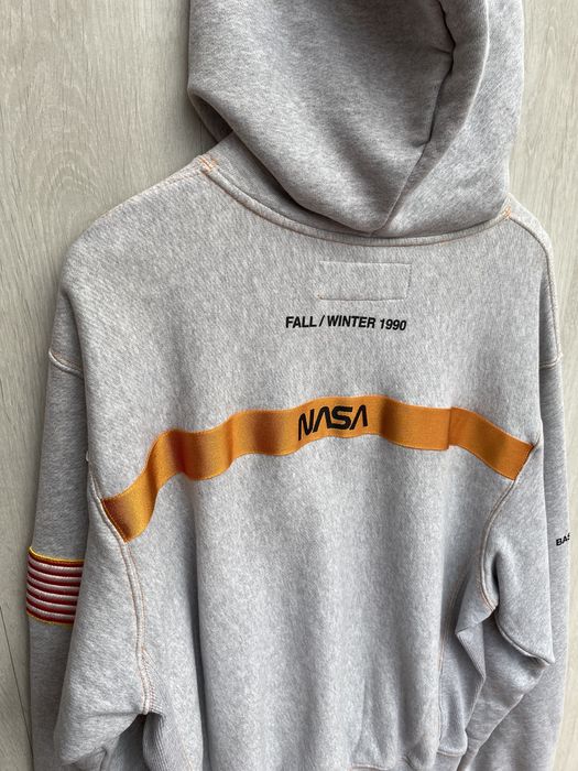 Heron preston nasa hoodie on sale grailed