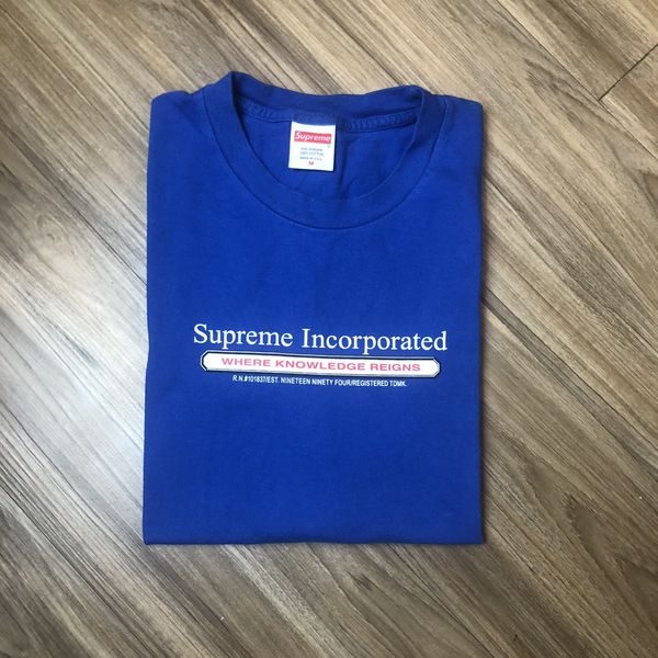 Supreme incorporated hot sale tee