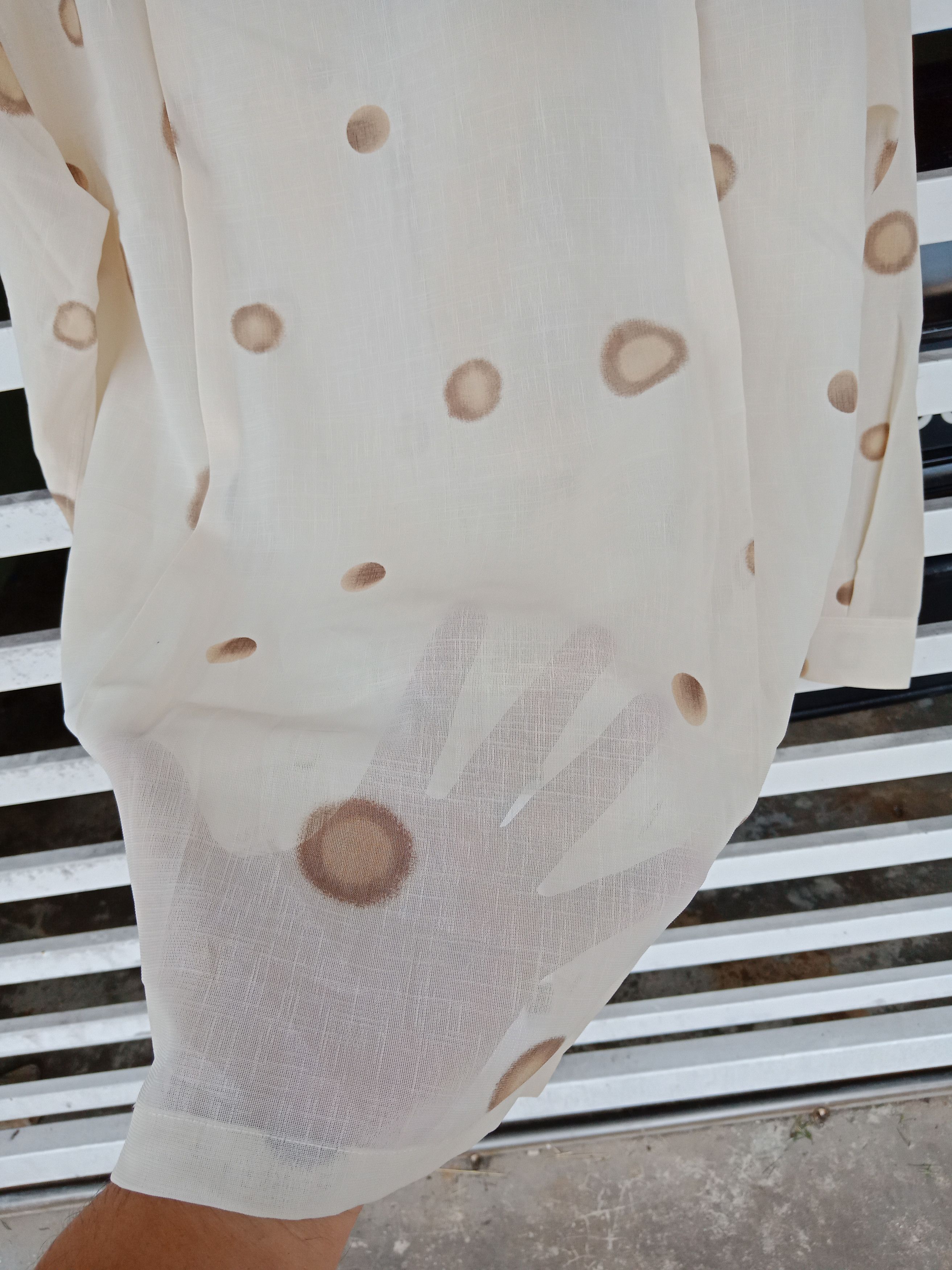 Balenciaga Balenciaga Abstract Pattern Structured Long Sleeve Shirt Size US M / EU 48-50 / 2 - 5 Thumbnail