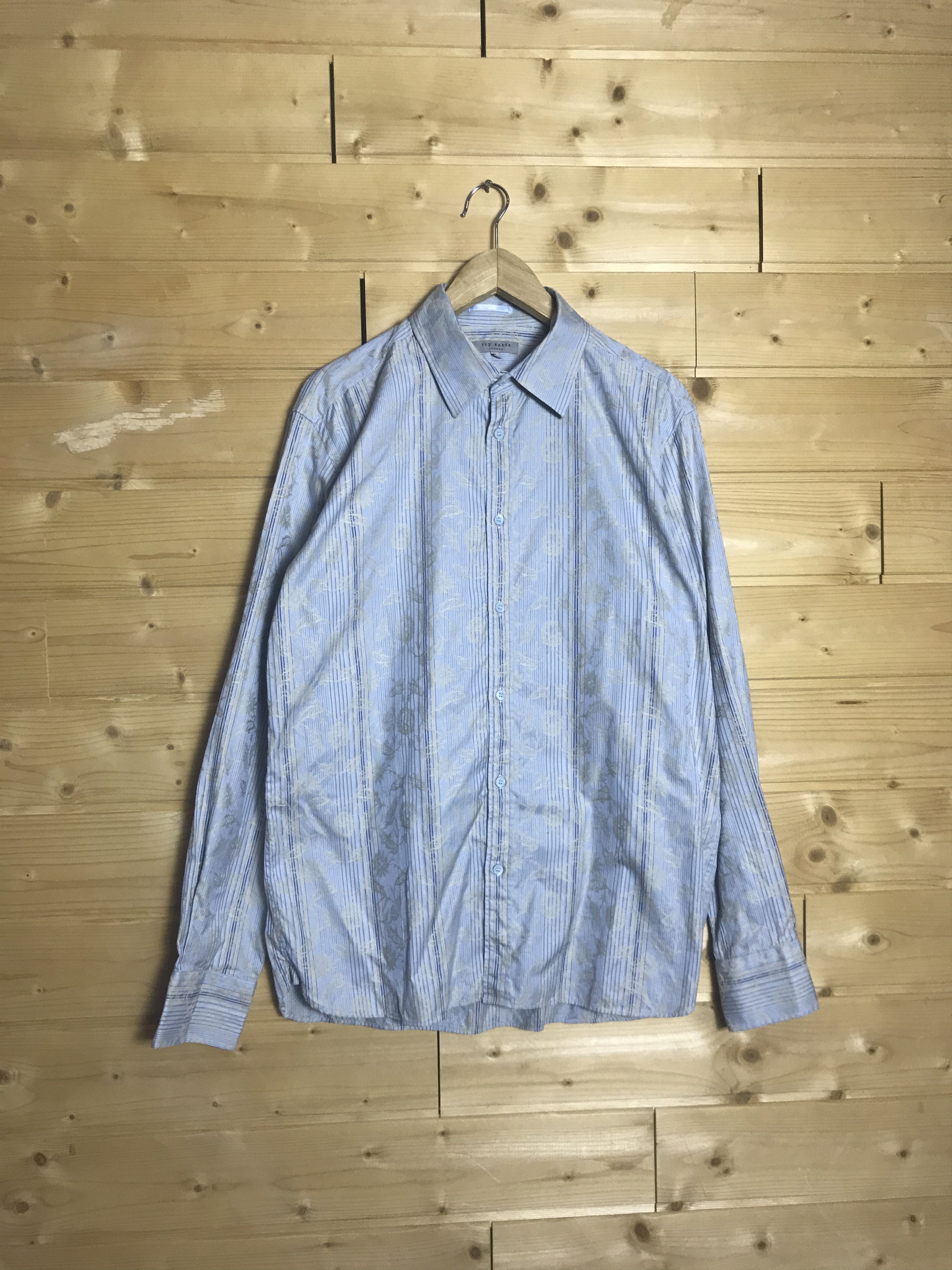 Ted Baker Ted Baker full floral print shirt Size US L / EU 52-54 / 3 - 1 Thumbnail