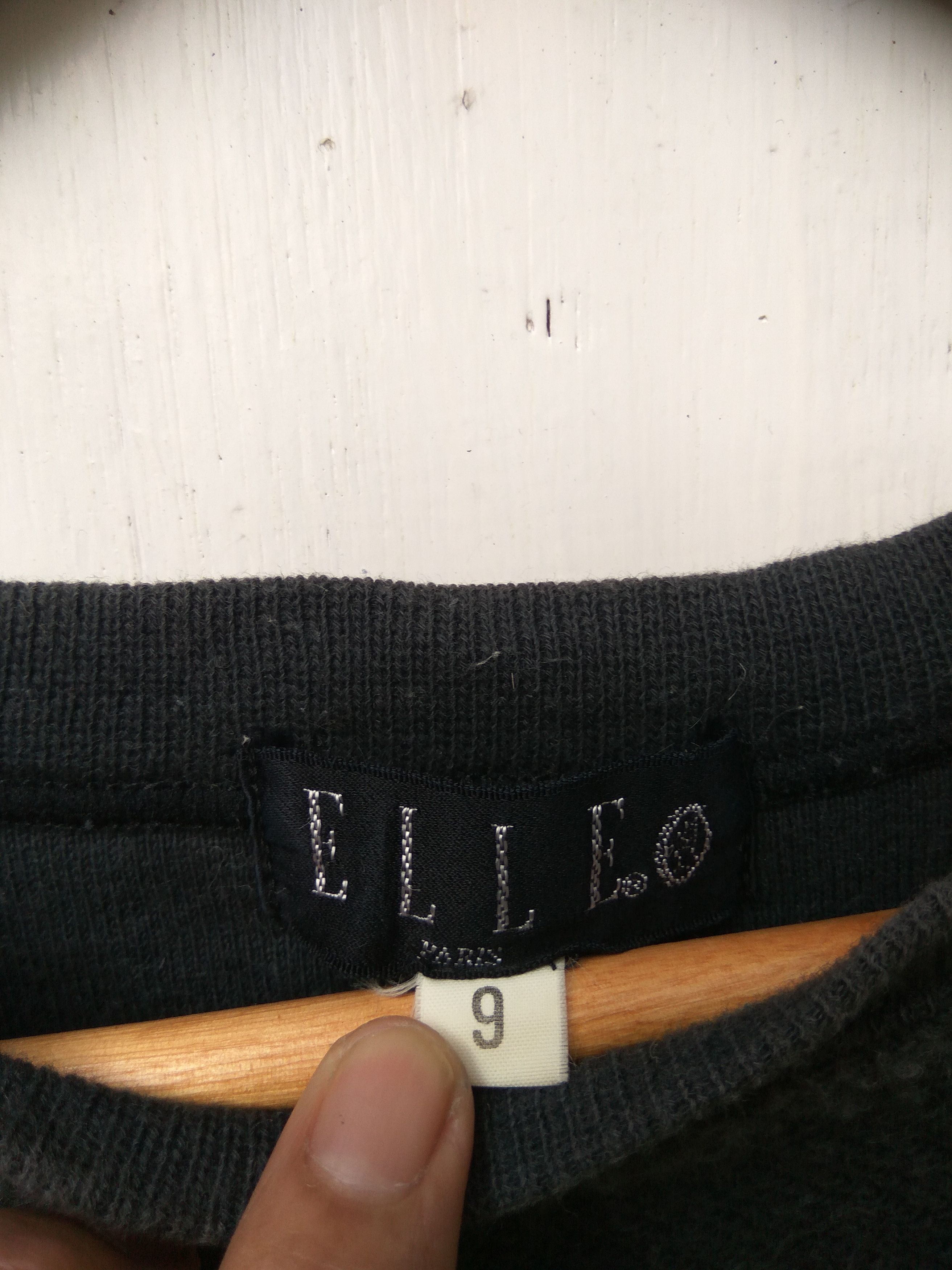 Designer ELLE Paris Sweatshirts spell out embroidery Size US M / EU 48-50 / 2 - 4 Thumbnail