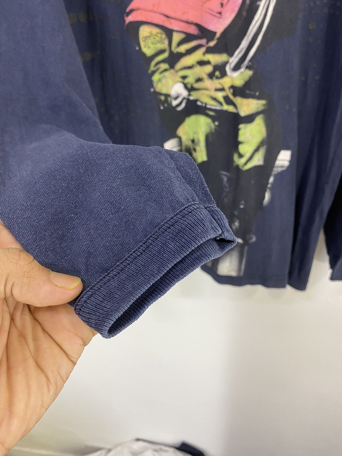 Stussy Stussy Long Sleeve Shirt Know Ledge be all up on it Design Size US L / EU 52-54 / 3 - 5 Thumbnail