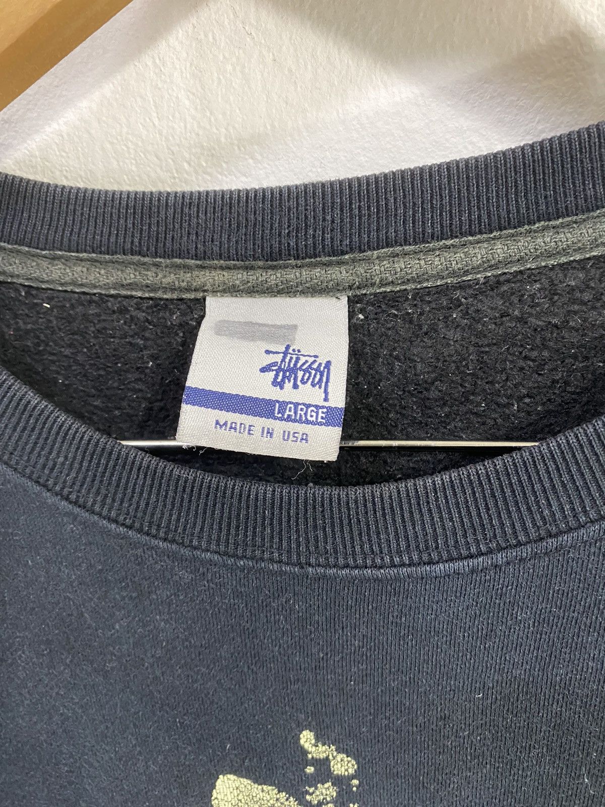 Stussy Stussy Sweatshirt Nice Logo Design Rare Design Size US L / EU 52-54 / 3 - 4 Thumbnail