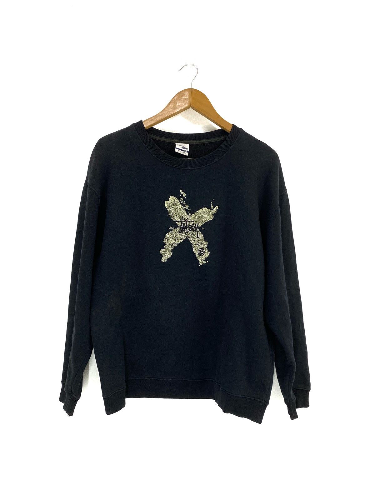Stussy Stussy Sweatshirt Nice Logo Design Rare Design Size US L / EU 52-54 / 3 - 1 Thumbnail