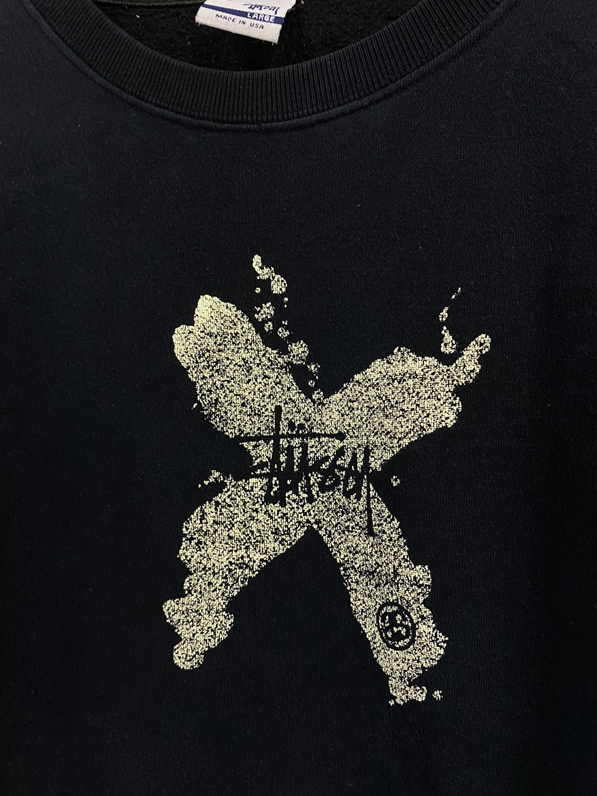 Stussy Stussy Sweatshirt Nice Logo Design Rare Design Size US L / EU 52-54 / 3 - 3 Thumbnail