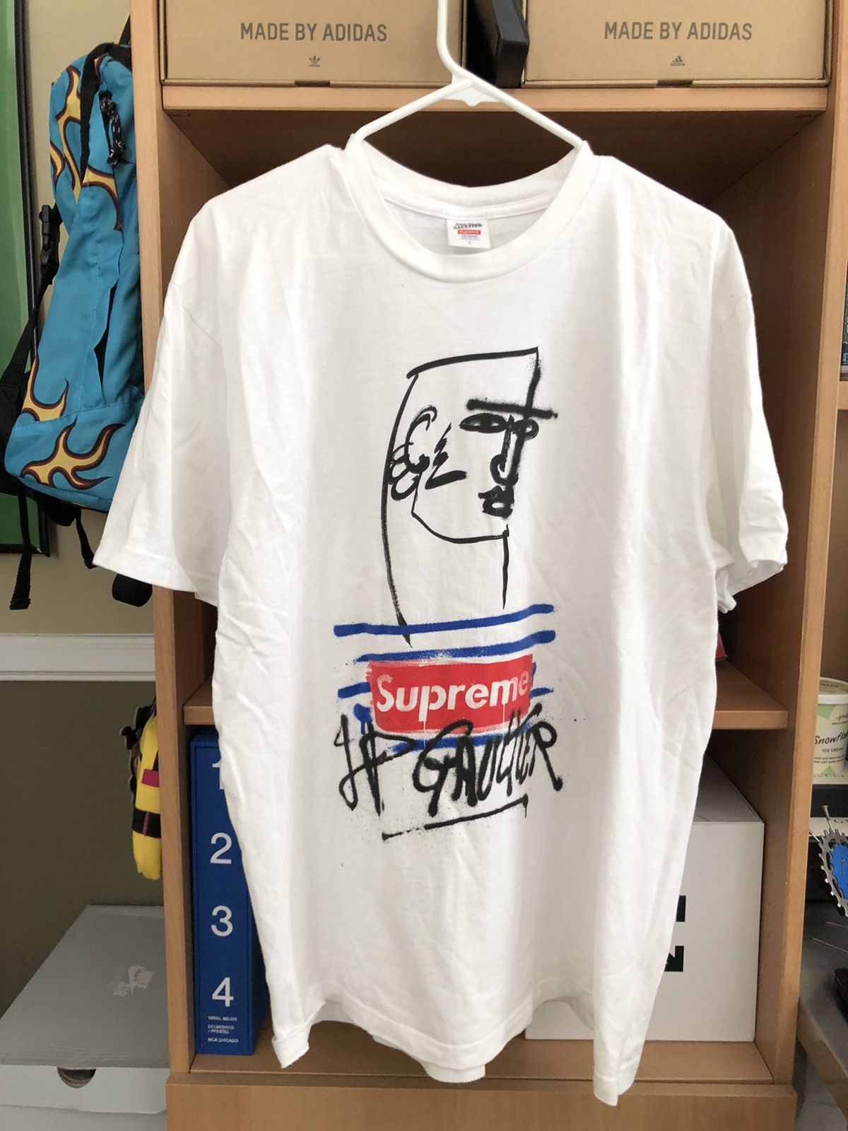 supreme jean paul gaultier tee L