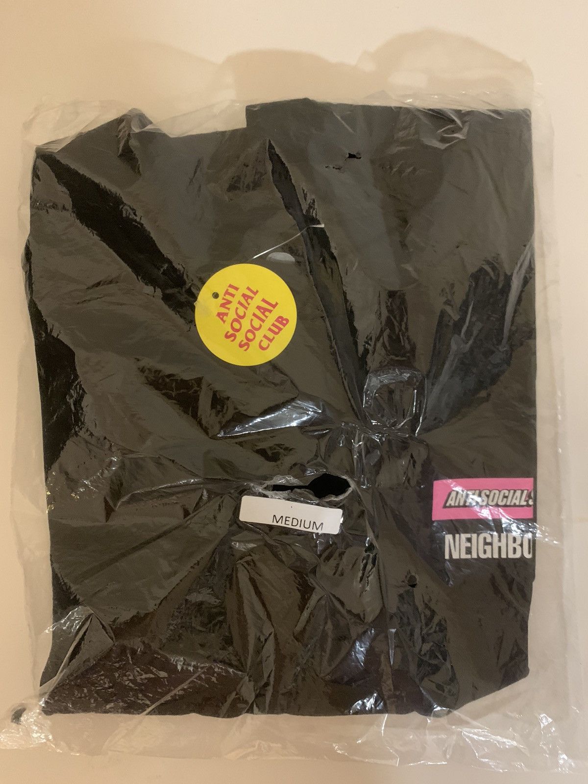 即納★ANTI SOCIAL SOCIAL CLUB EIGHBORHOOD STUCK ON YOU TEE Anti Social Social Club (ASSC) x Neighborhood Large (L