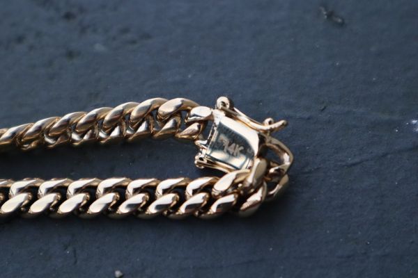 14k cuban link chain 26 inch
