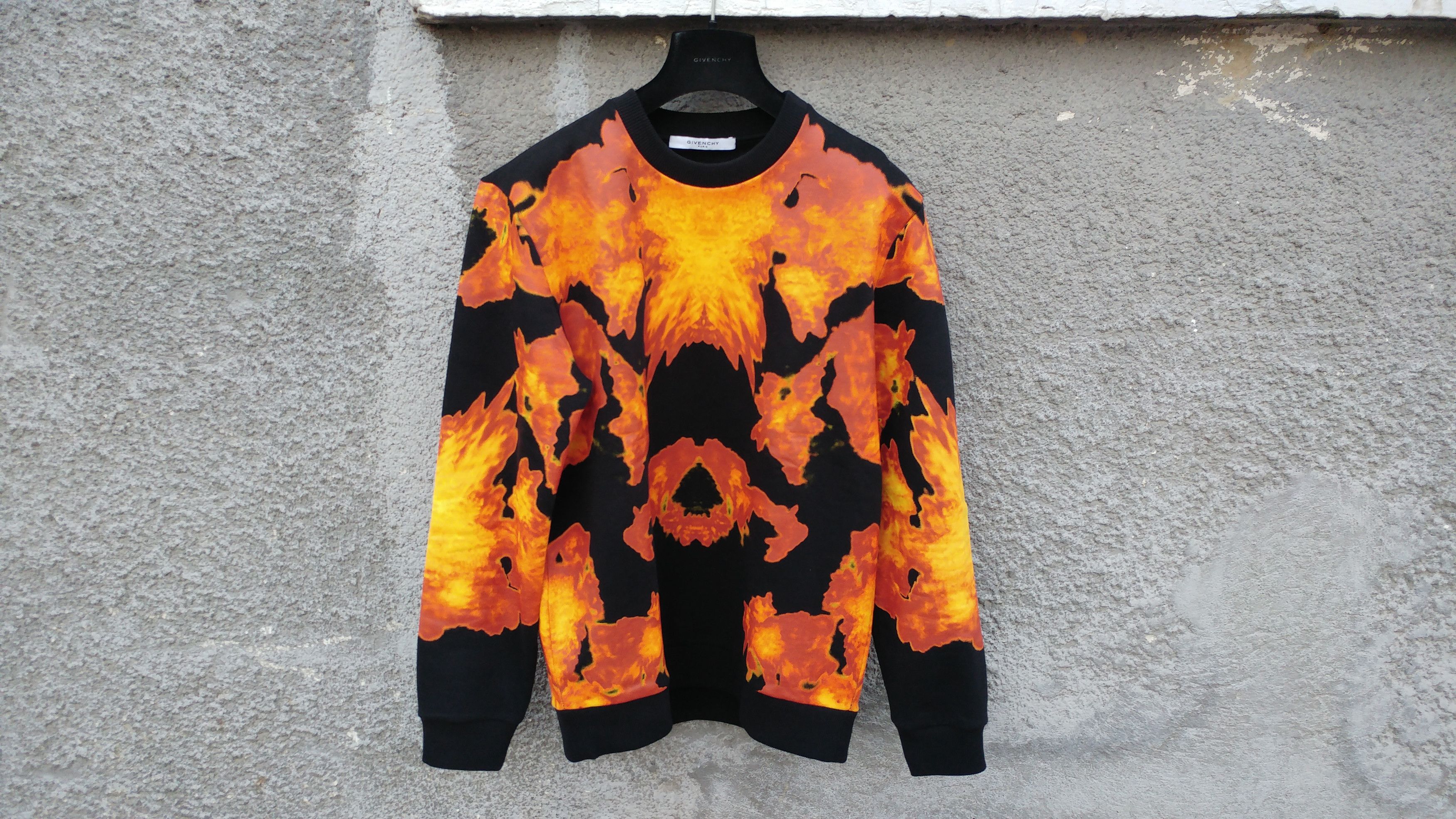 Givenchy flame sweater sales