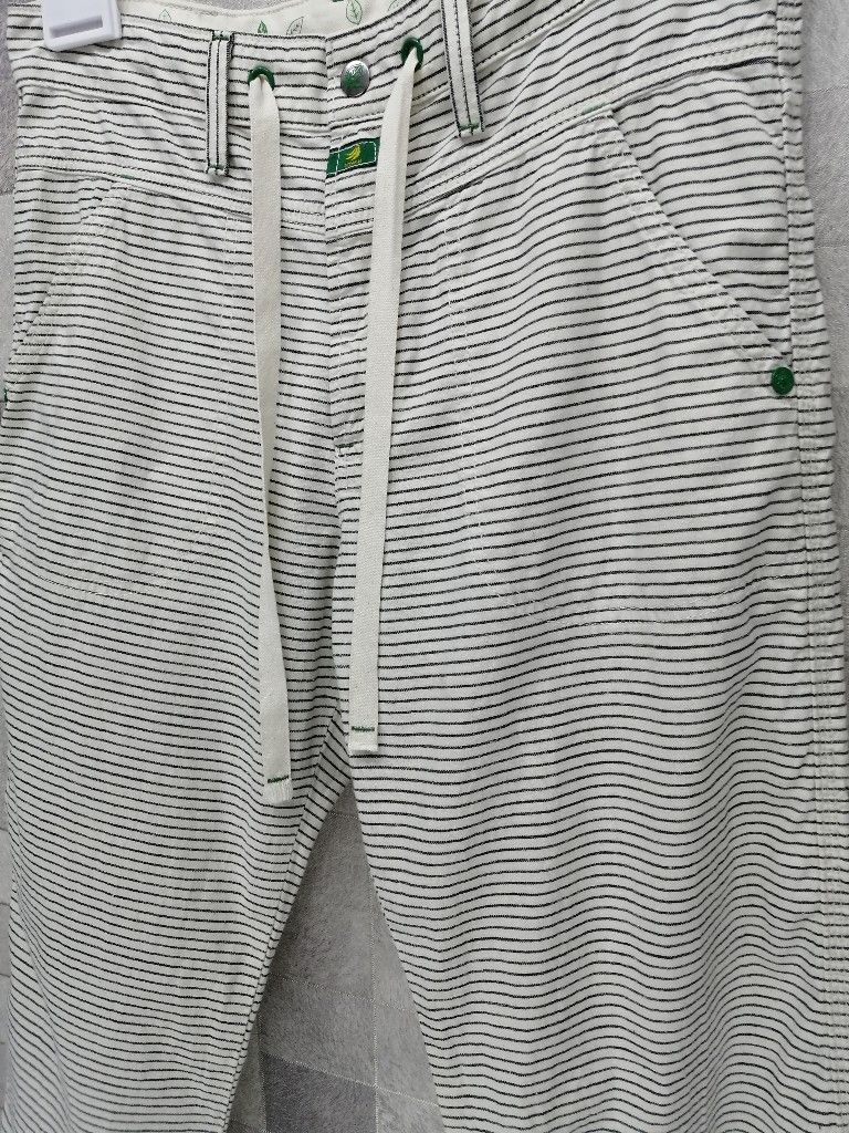 Edwin Vtg EDWIN BANANA FIBER Drawstring Waist Hickory Pants Size US 32 / EU 48 - 2 Thumbnail