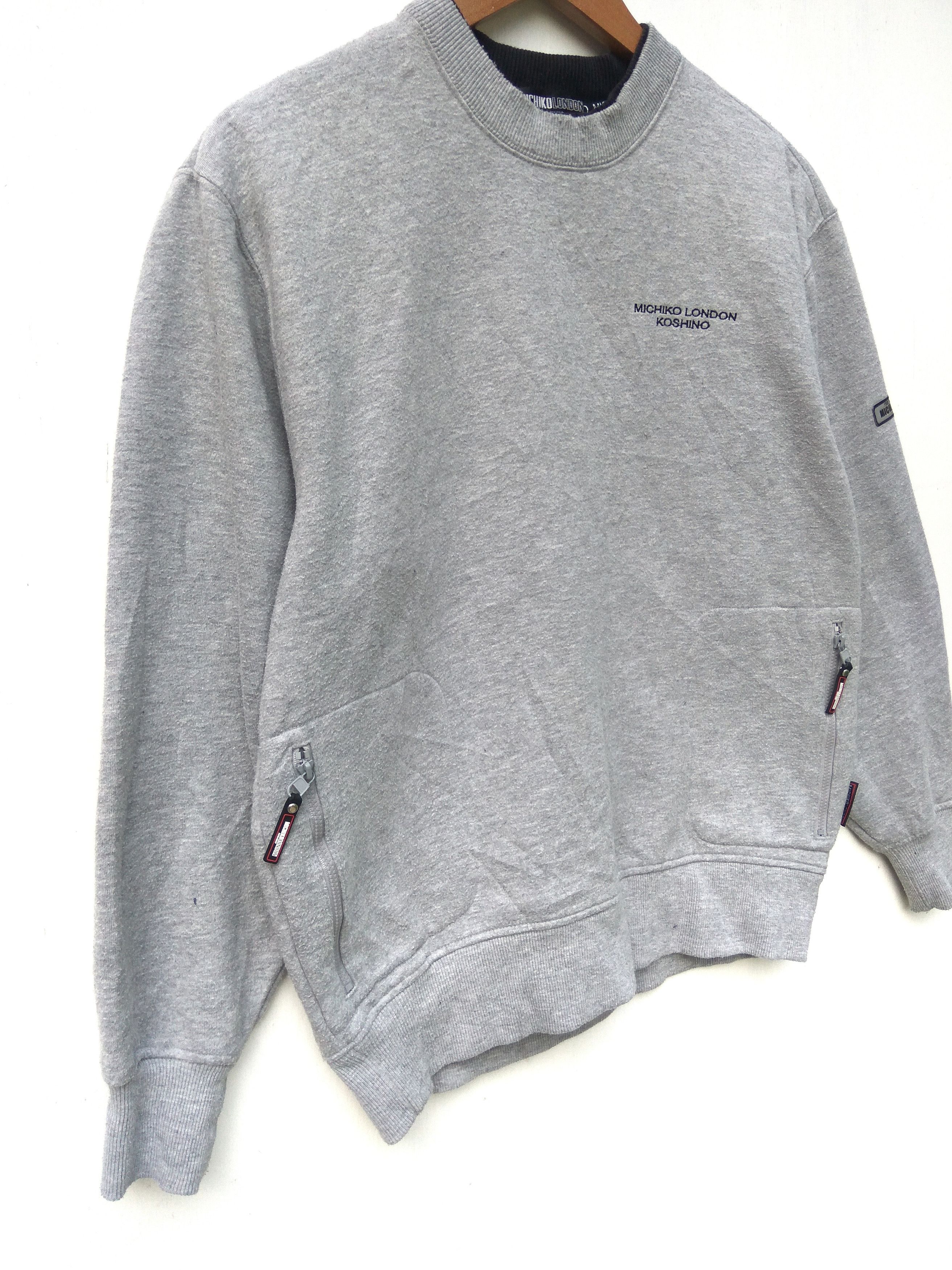 Michiko Koshino 🔥 Michiko London Koshino sweatshirt spell out jumper Size US M / EU 48-50 / 2 - 6 Thumbnail