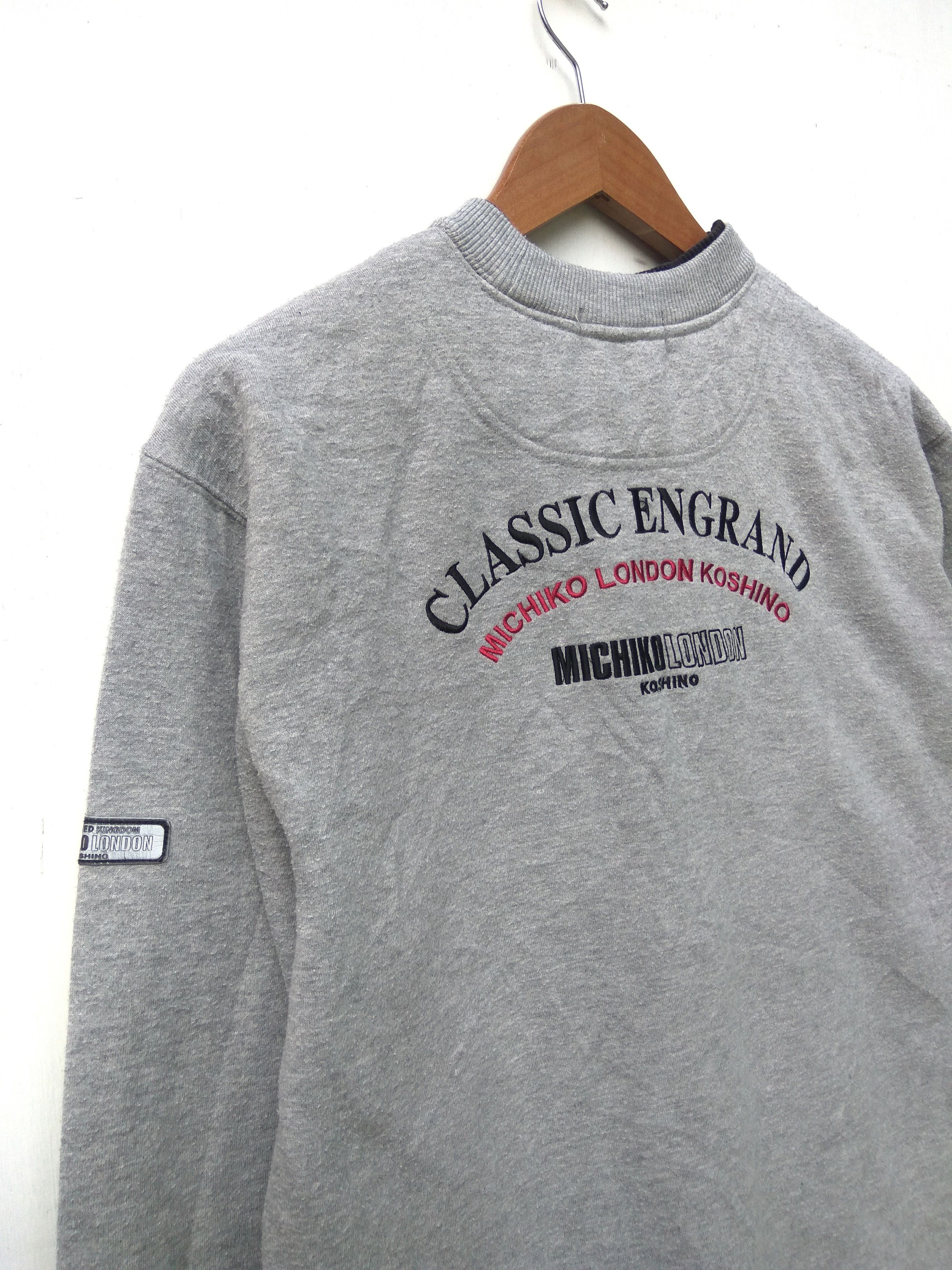 Michiko Koshino 🔥 Michiko London Koshino sweatshirt spell out jumper Size US M / EU 48-50 / 2 - 3 Thumbnail