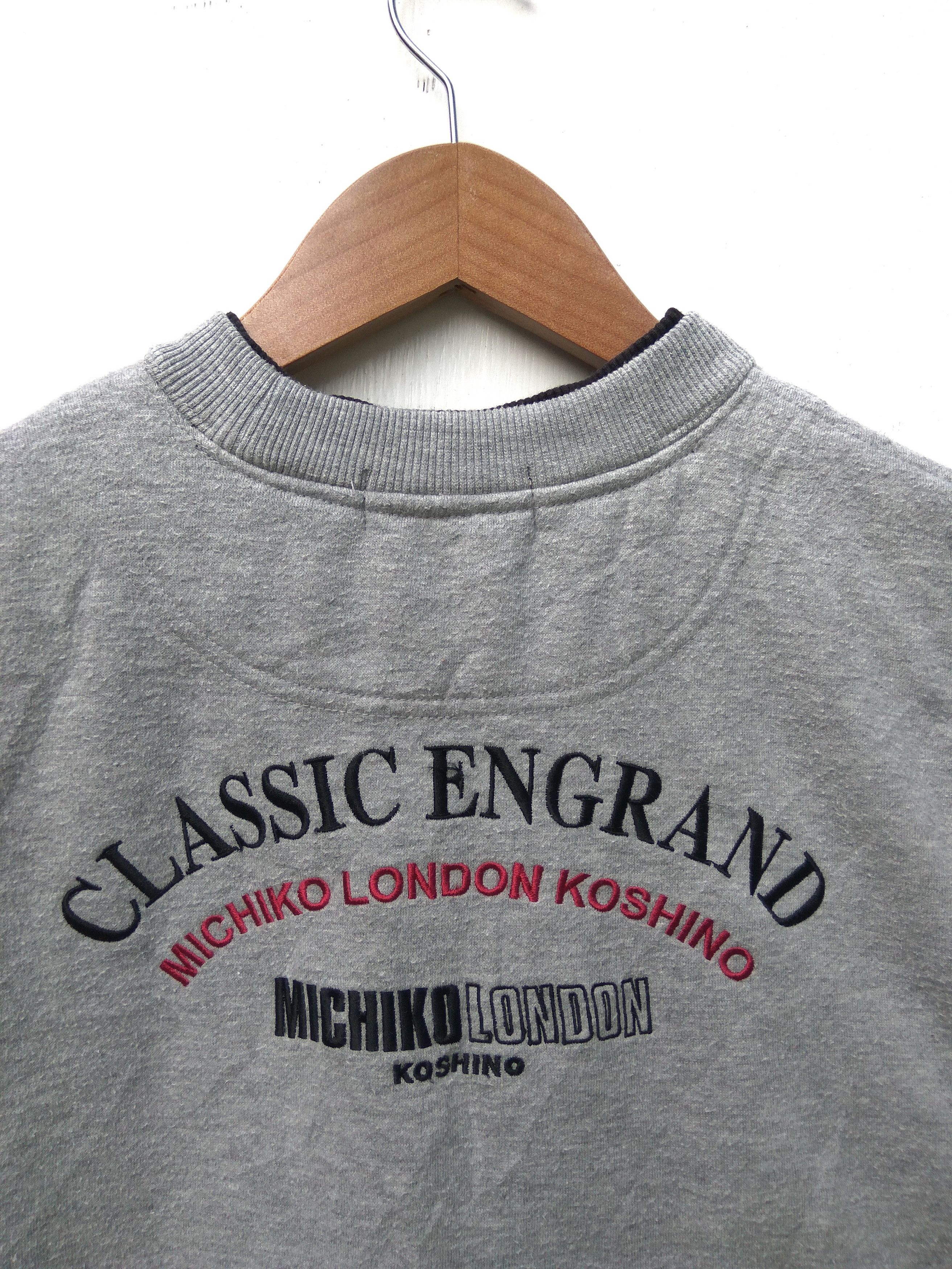 Michiko Koshino 🔥 Michiko London Koshino sweatshirt spell out jumper Size US M / EU 48-50 / 2 - 2 Thumbnail
