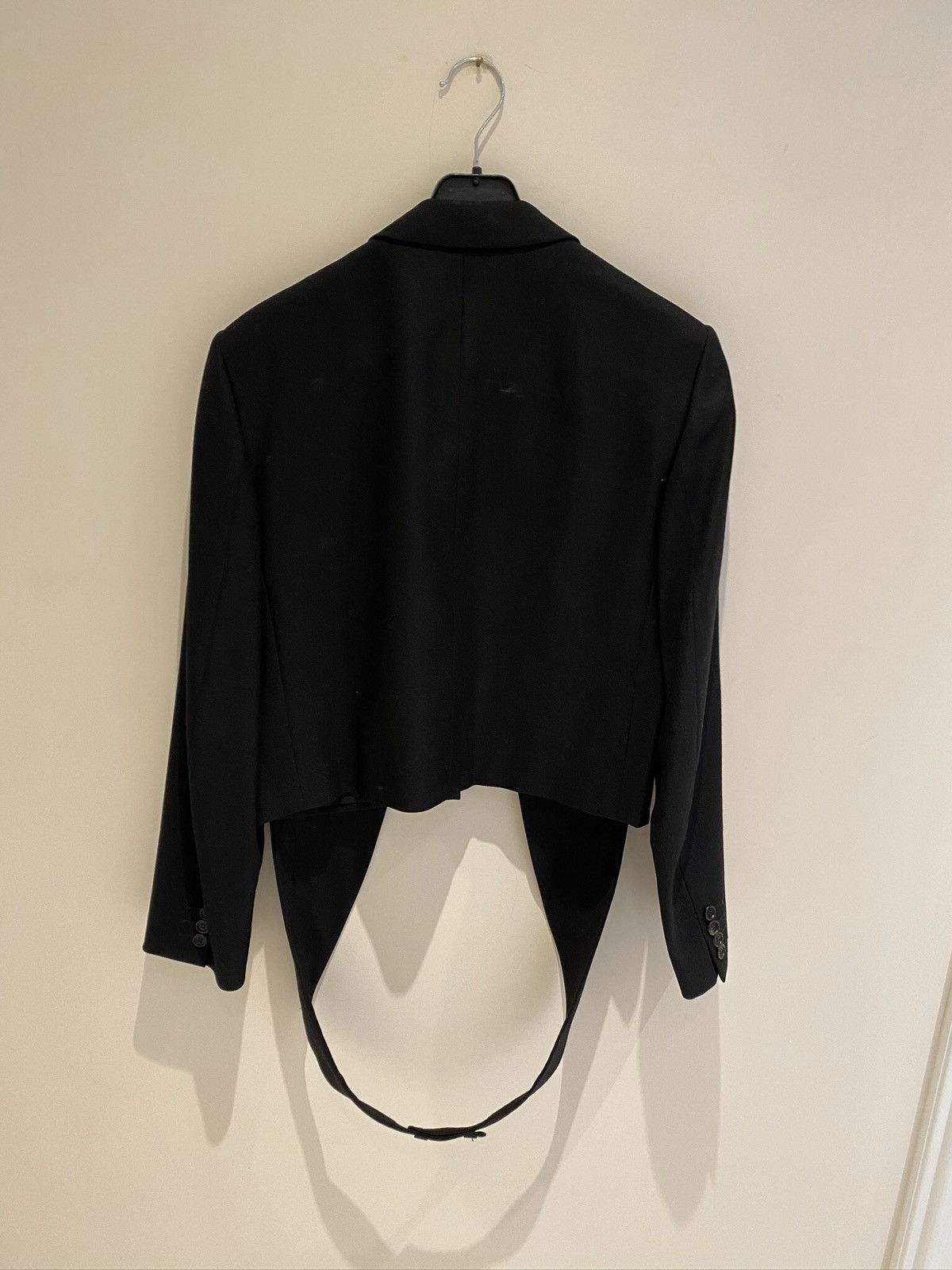 Dior Homme Tuxedo Smoking Jacket with a tail