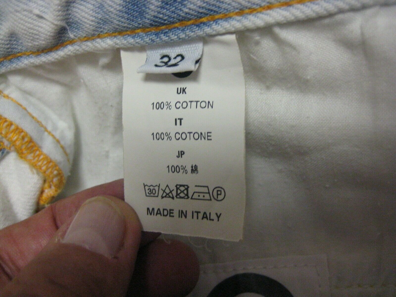 Roundel London Roundel London damaged suburban kapital denim jeans Italy Size US 32 / EU 48 - 8 Thumbnail