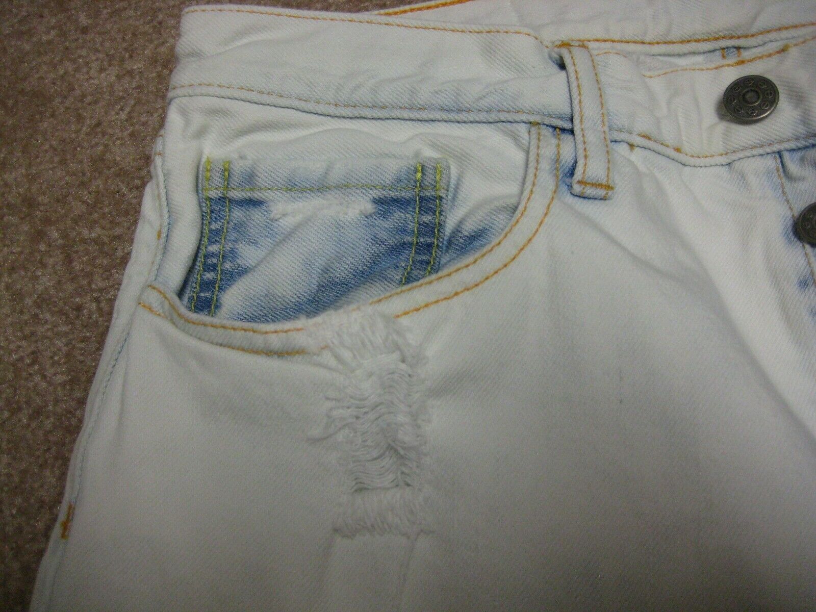 Roundel London Roundel London damaged suburban kapital denim jeans Italy Size US 32 / EU 48 - 5 Thumbnail