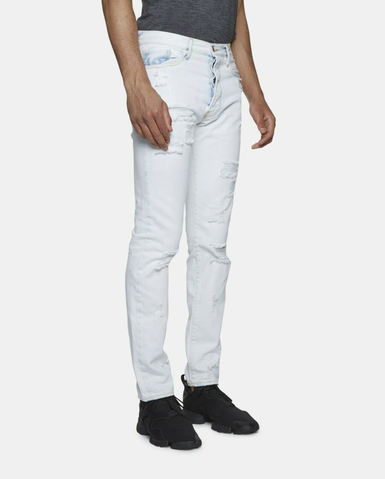 Roundel London Roundel London damaged suburban kapital denim jeans Italy Size US 32 / EU 48 - 1 Thumbnail