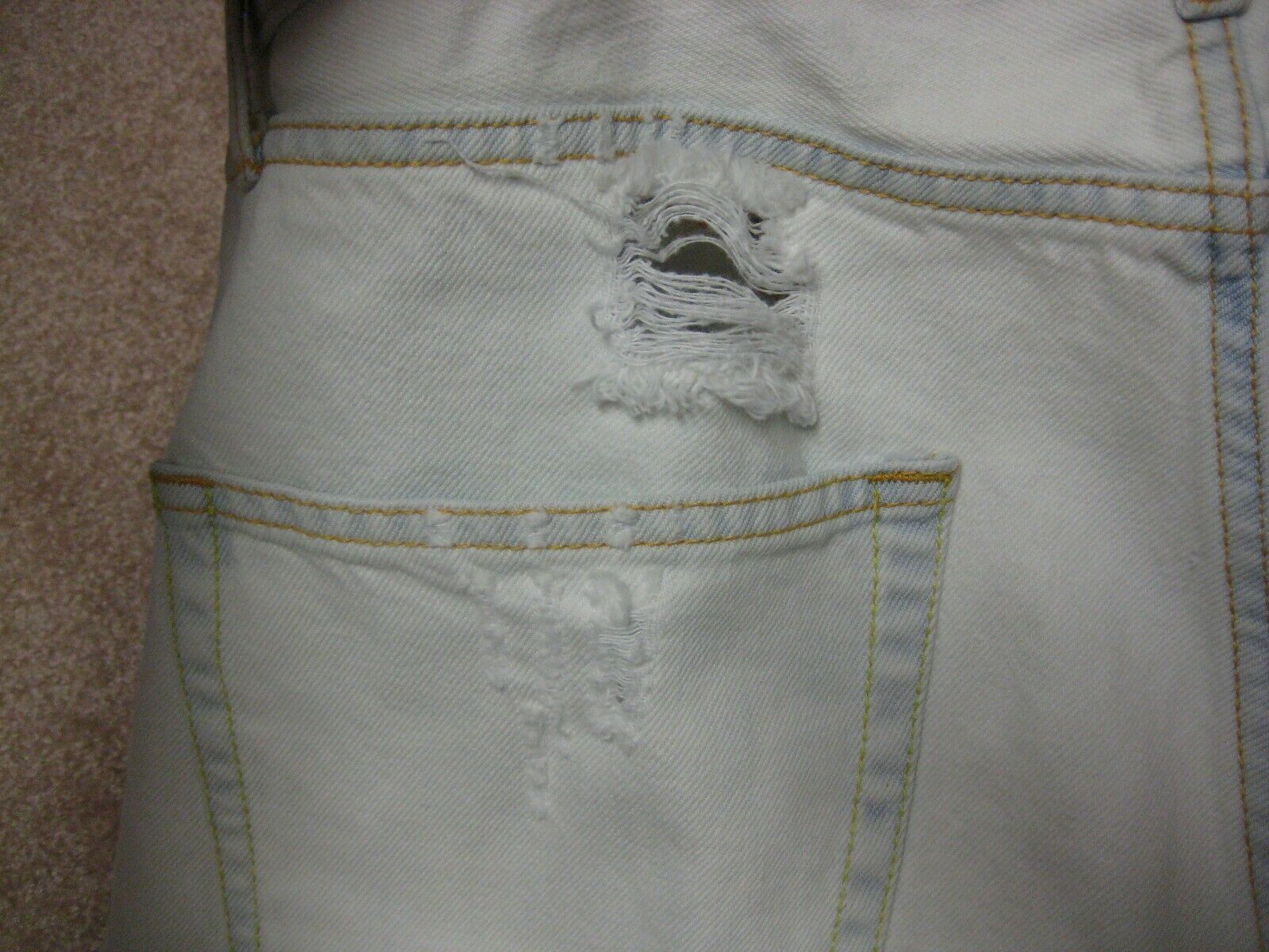 Roundel London Roundel London damaged suburban kapital denim jeans Italy Size US 32 / EU 48 - 9 Thumbnail