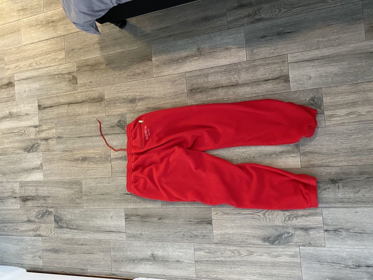 Supreme Supreme Sweatpants Red Grailed