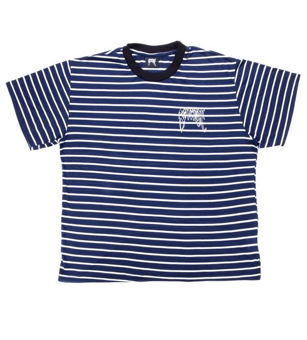 Revenge Revenge x Chief Keef Blue & White Striped T Shirt | Grailed