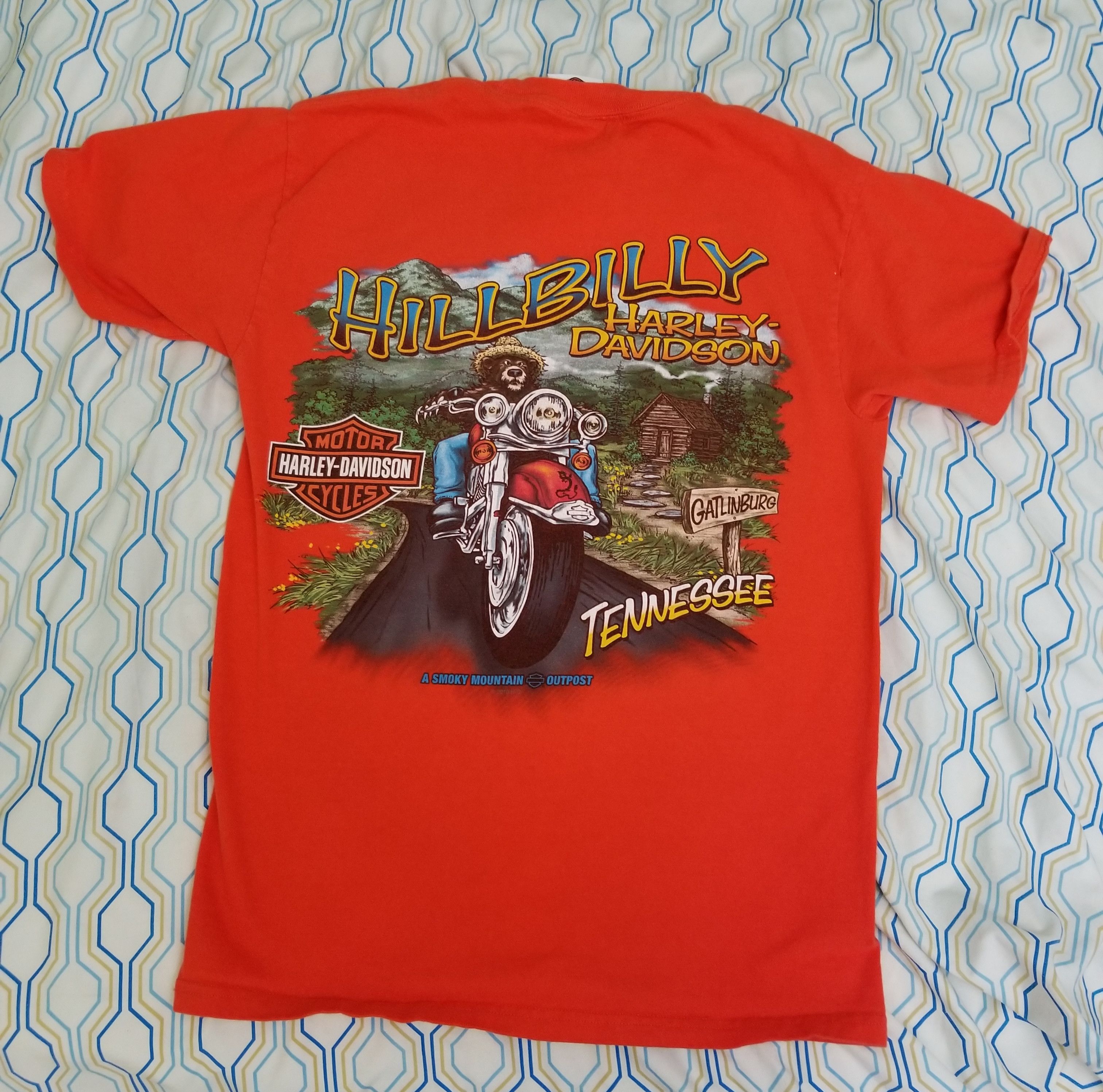 Harley Davidson Harley Davidson Smokey the Bear T Shirt Hillbilly Tennessee Grailed