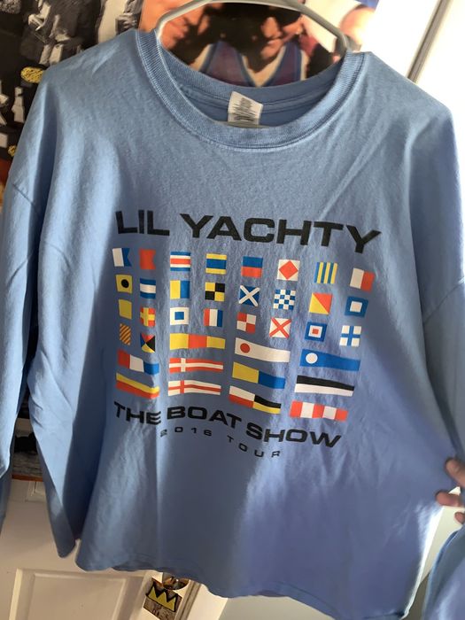 Lil Yachty Tour Tee Lil Yachty 2016 Boat Show Longseleeve Tour Tee