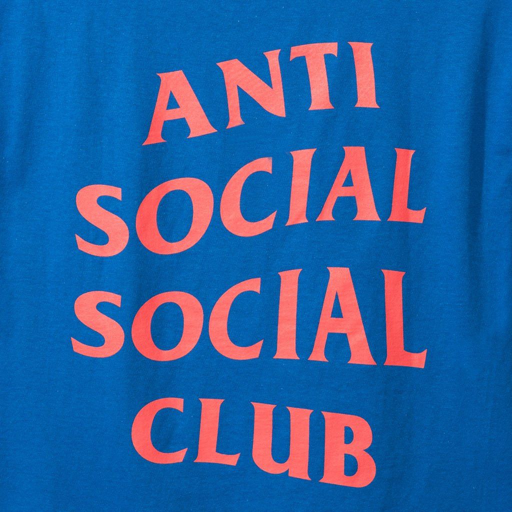 DS Anti Social Social Club ASSC Stella Blue Tee DS