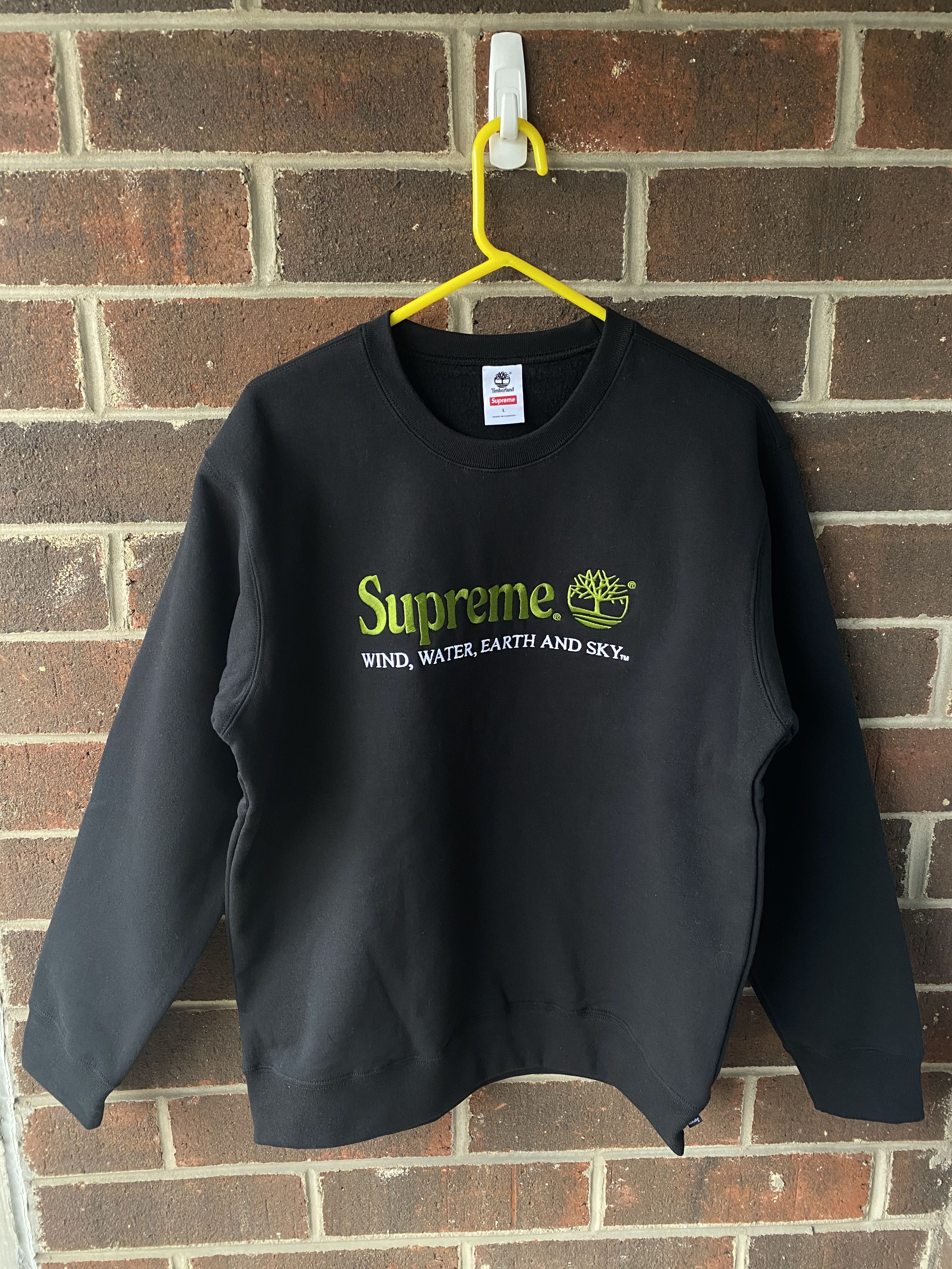 Supreme Timberland Crewneck | Grailed