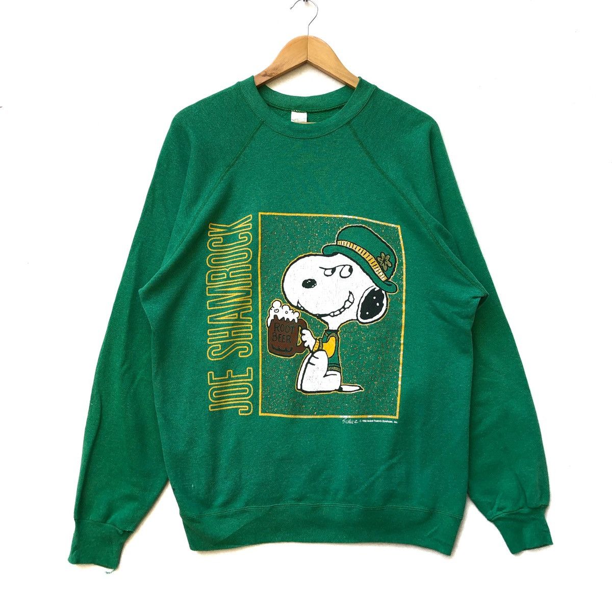 Cartoon Network VINTAGE SNOOPY PEANUTS CARTOON PULLOVER Size US L / EU 52-54 / 3 - 1 Thumbnail