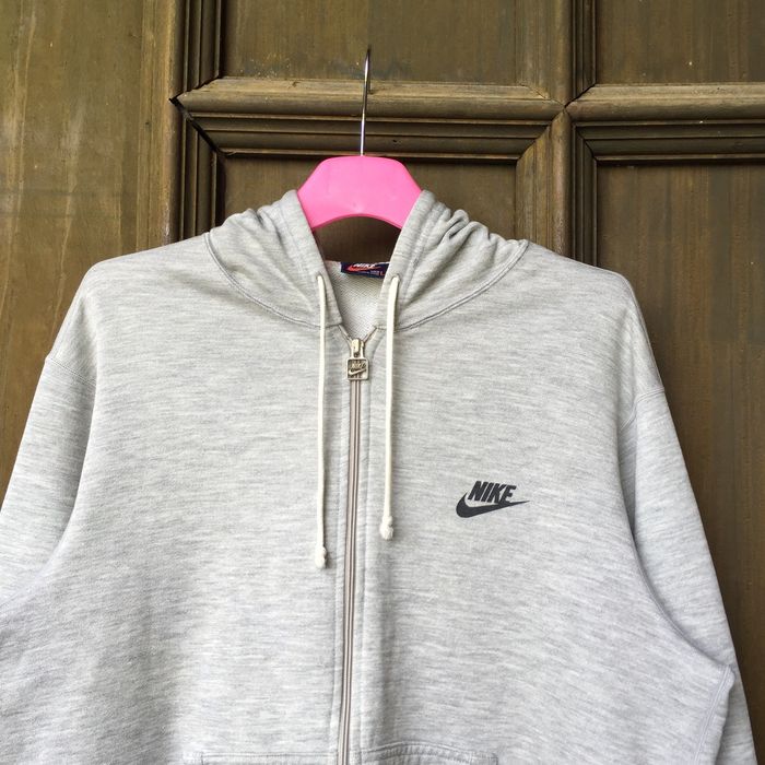 Nike 80's 90's NIKE hoodie spell out embroidered small logo.. | Grailed