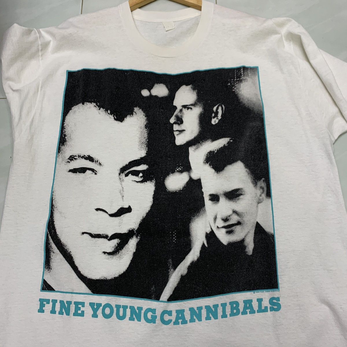 Band Tees RARE!!! Vintage 80s Fine Young Cannibals British Rock Band Size US XL / EU 56 / 4 - 5 Thumbnail