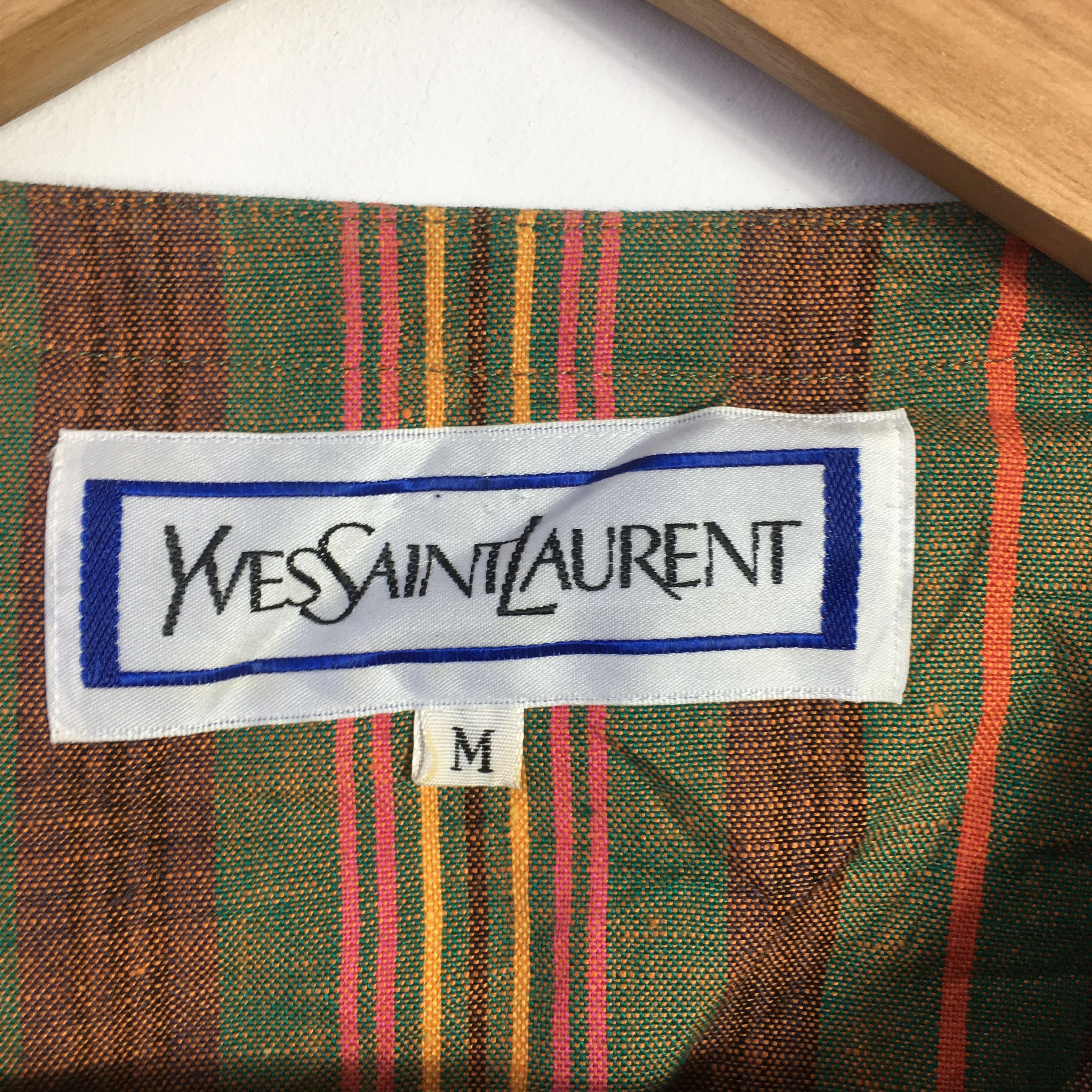 Yves Saint Laurent Vtg YVES SAINT LAURENT YSL Paris Tops Blouse Shirt Designer Size US M / EU 48-50 / 2 - 3 Thumbnail