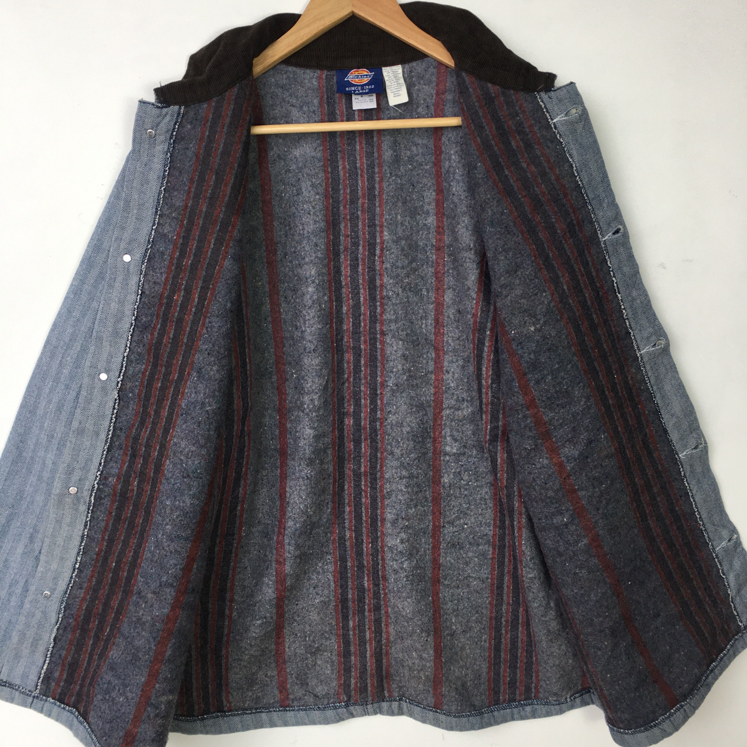 Dickies Dickies Worker Heavy Denim Jacket USA Overalls Size US L / EU 52-54 / 3 - 7 Thumbnail