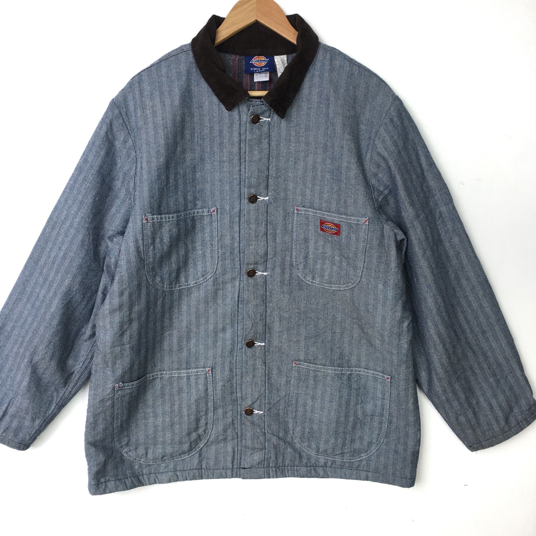 Dickies Dickies Worker Heavy Denim Jacket USA Overalls Size US L / EU 52-54 / 3 - 1 Thumbnail